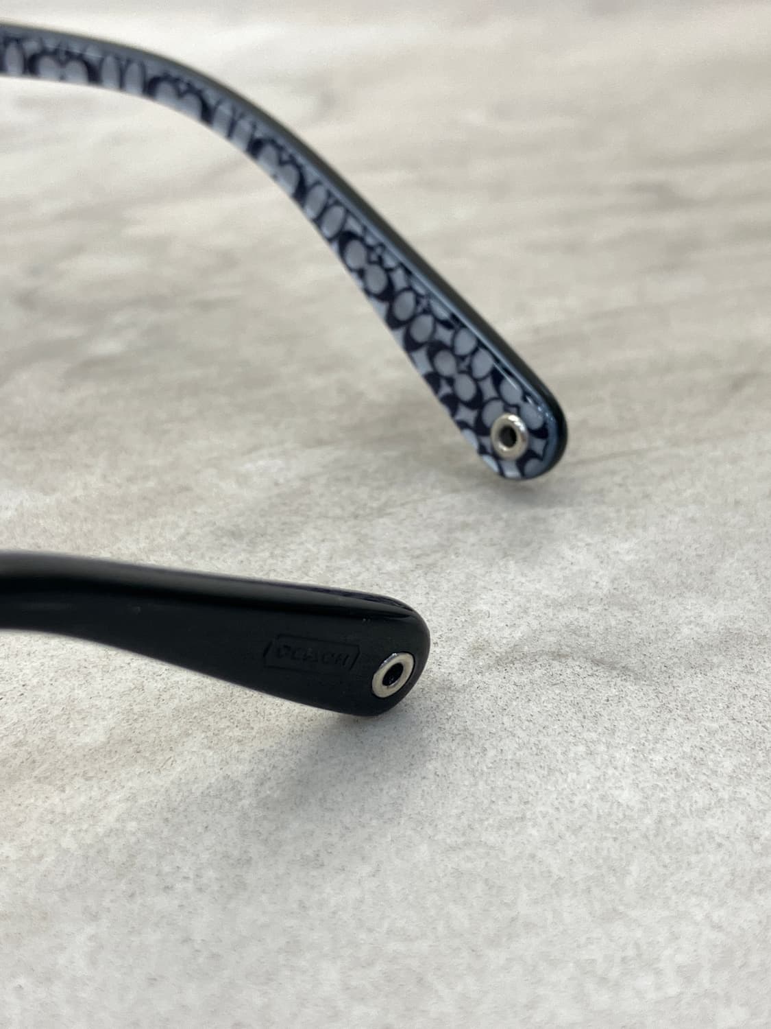 B45 코치 COACH 사이드 와이어 오벌 메탈테 안경 상품이미지8