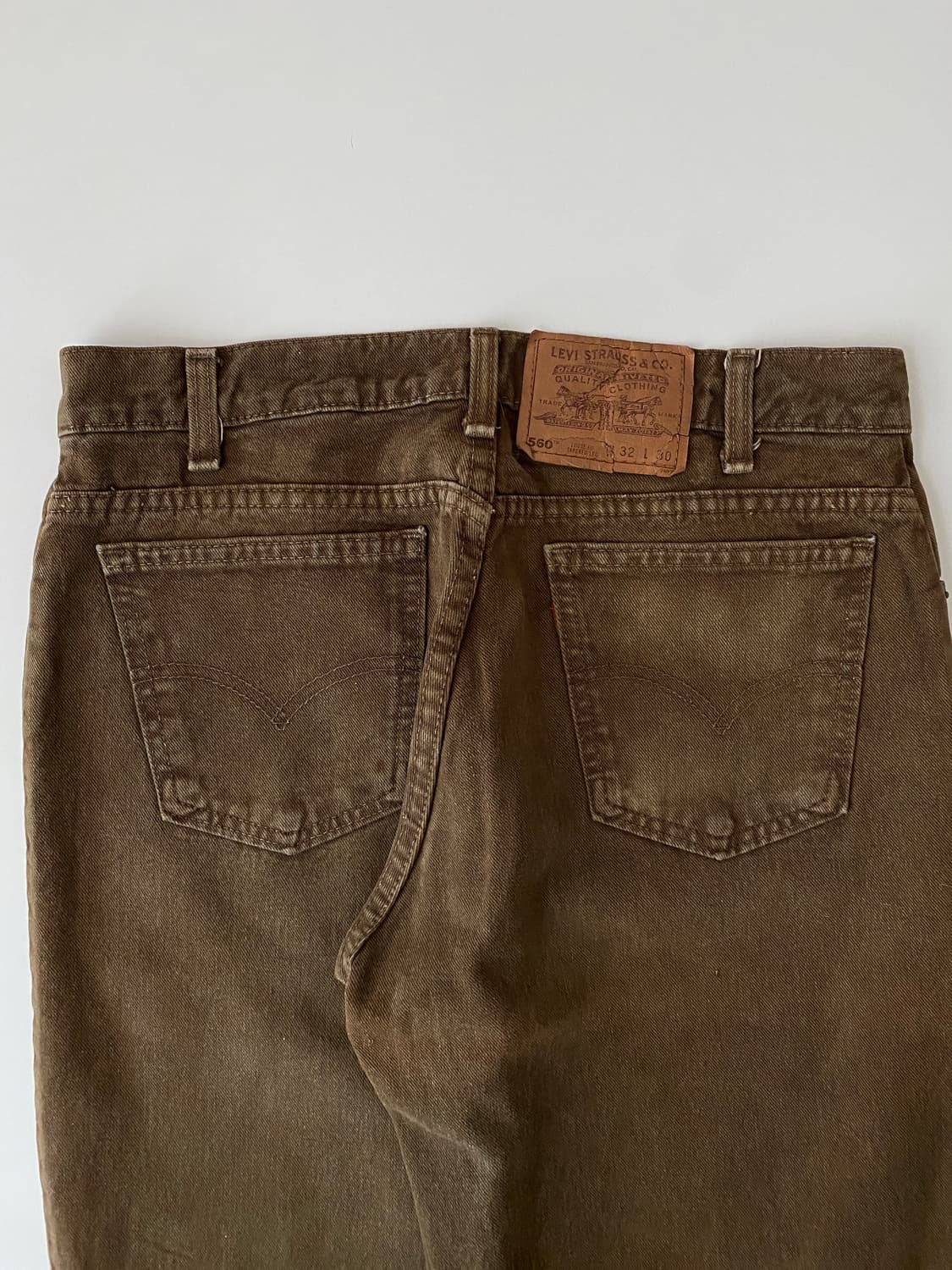 90s USA 리바이스 560 32x30 오렌지탭 31인치 상품이미지8