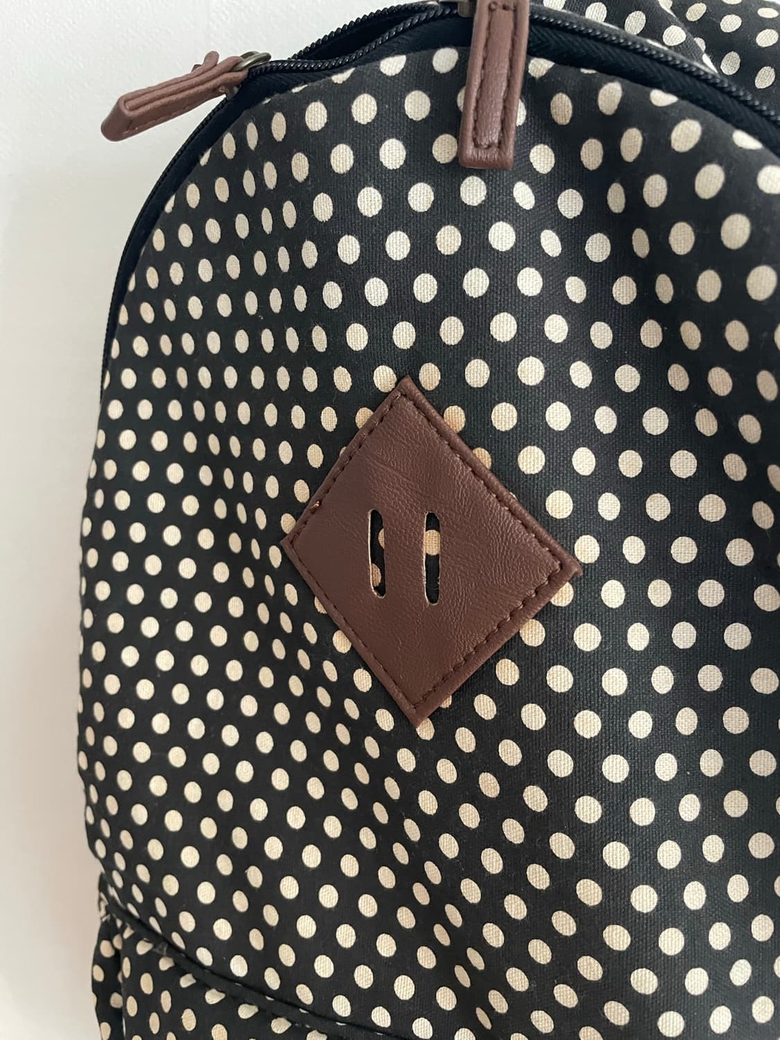 Dot brown backpack  상품이미지5