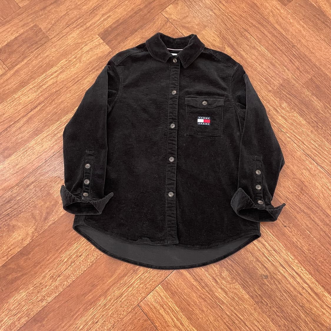 여성 타미진스 루즈핏 코듀로이 셔츠  상품이미지1