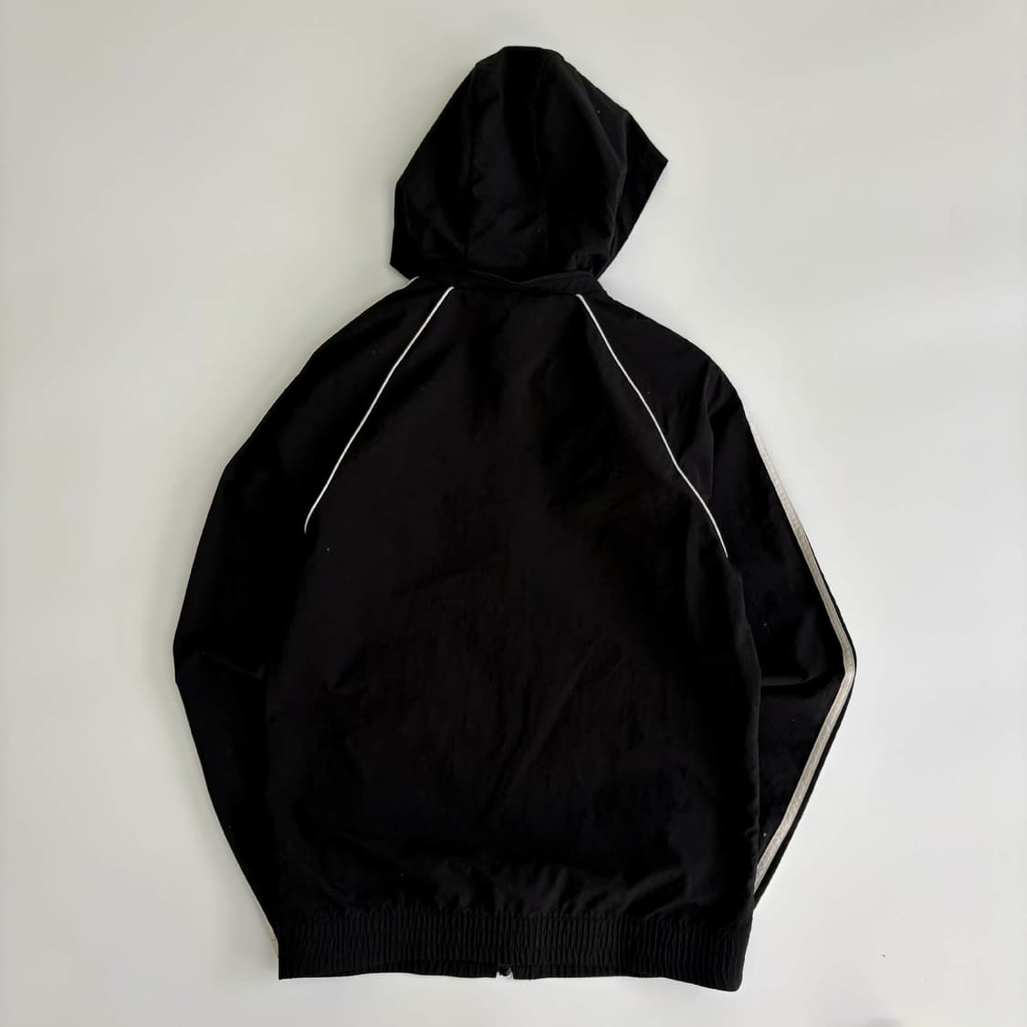 아디다스 신형 SST 블랙 윈드브레이커 자켓 바람막이 희귀져지(XS) 상품이미지3