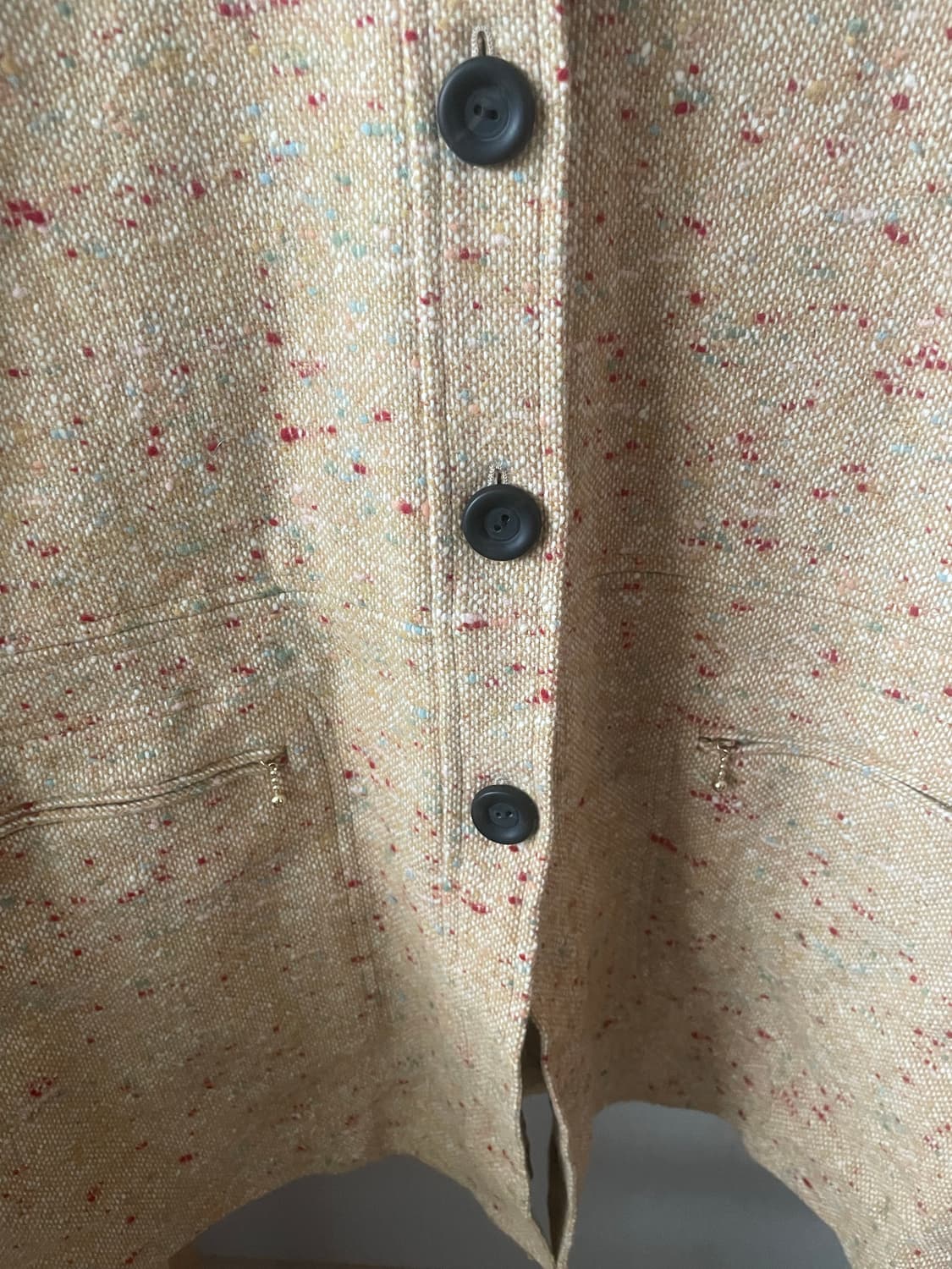 모리걸 빈티지 울 후드 코트💛🧡 상품이미지3