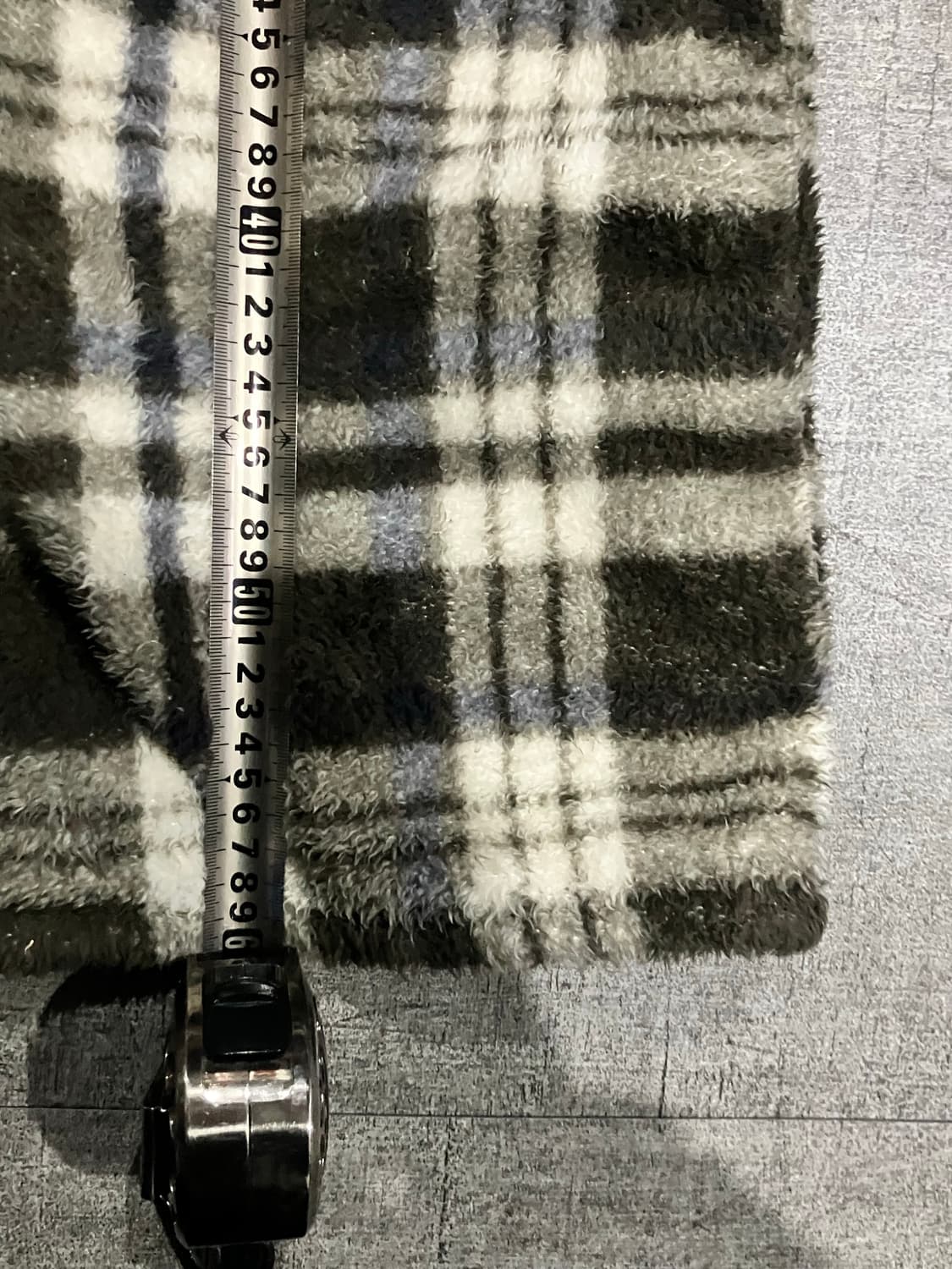 일본빈티지 Venie 하구미모리걸 모헤어 판초깔 반팔자켓 상품이미지3