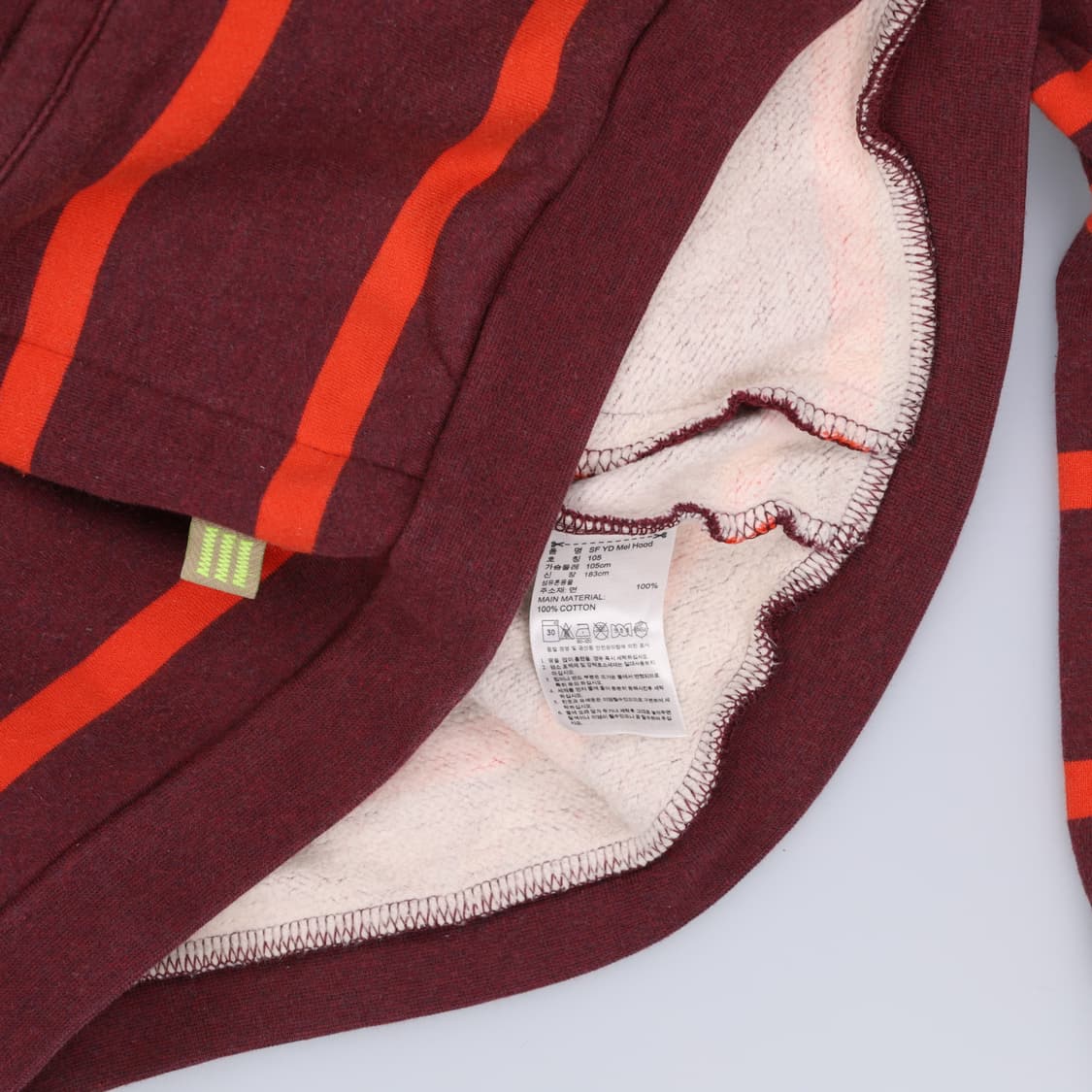 105 아디다스 기모 후드집업 0319H1 상품이미지4