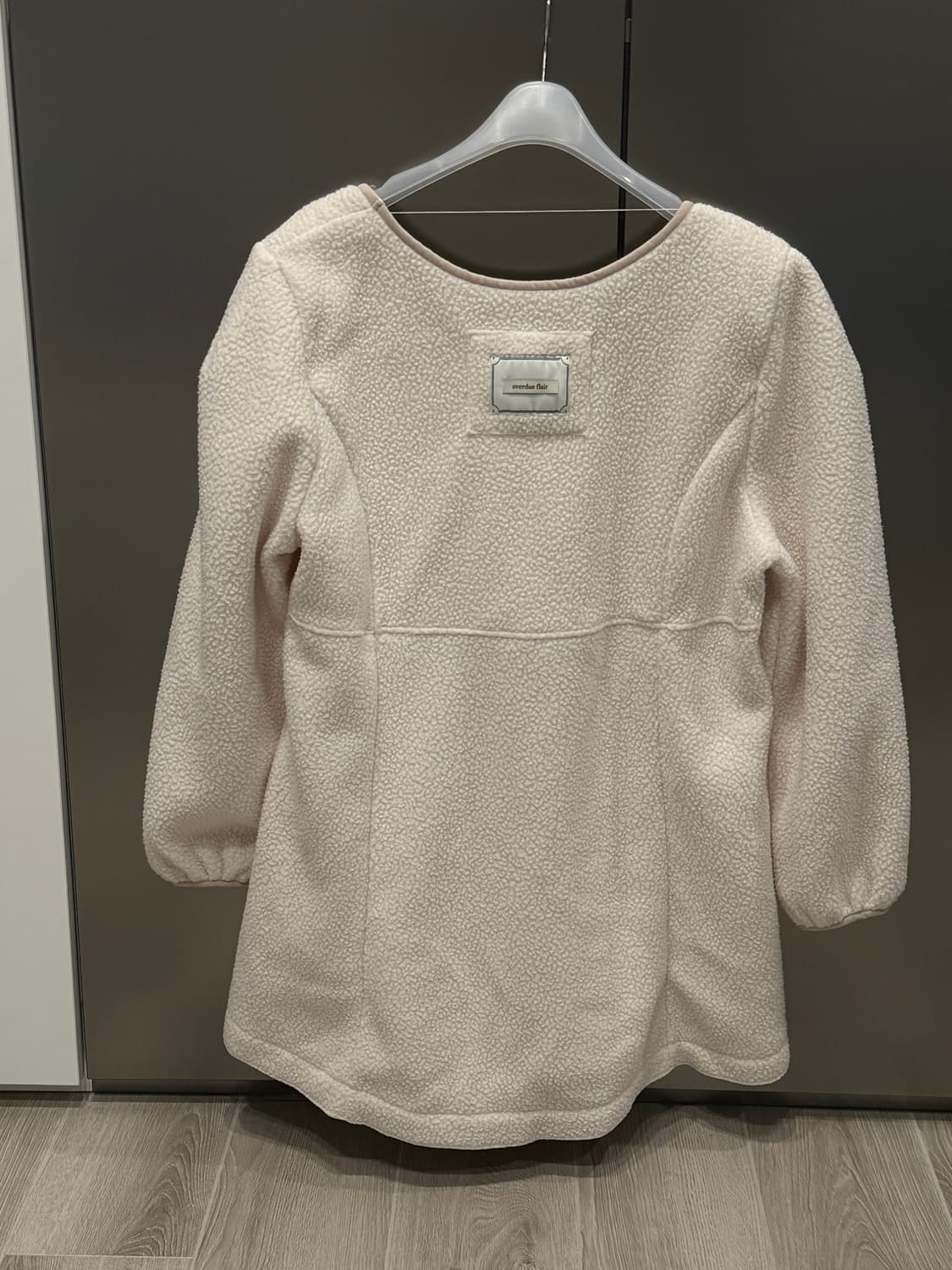 오버듀플레어 플리스 원피스 상품이미지3