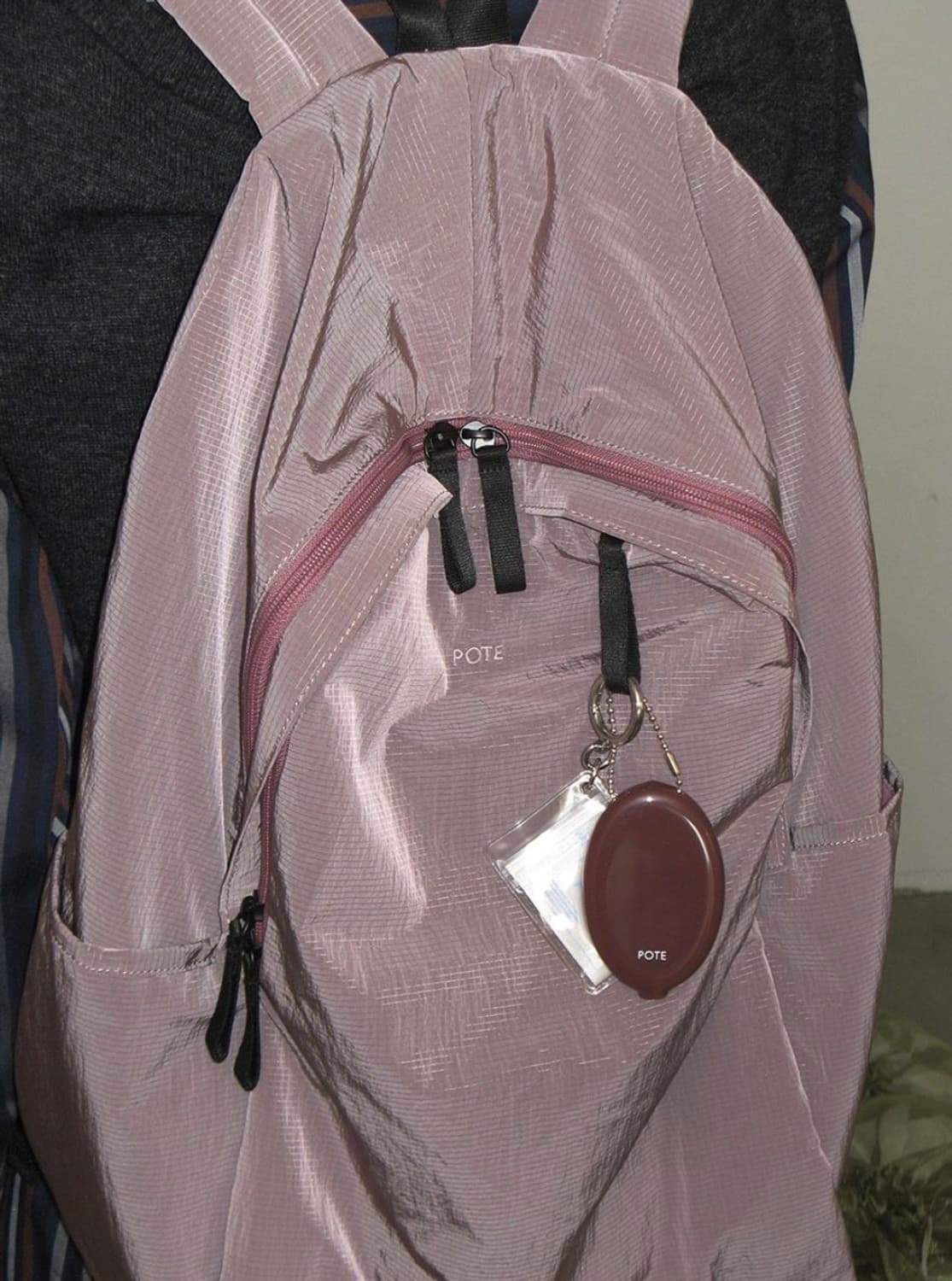 Pote Hideslot Classic Backpack(L) Purple 상품이미지1