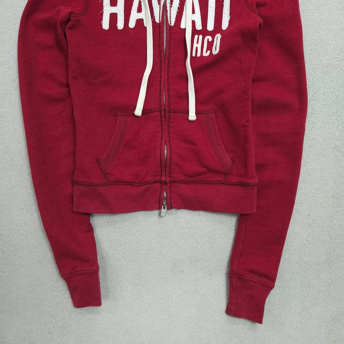 홀리스터 2way 후드 집업 S 딱붙핏 상품이미지2