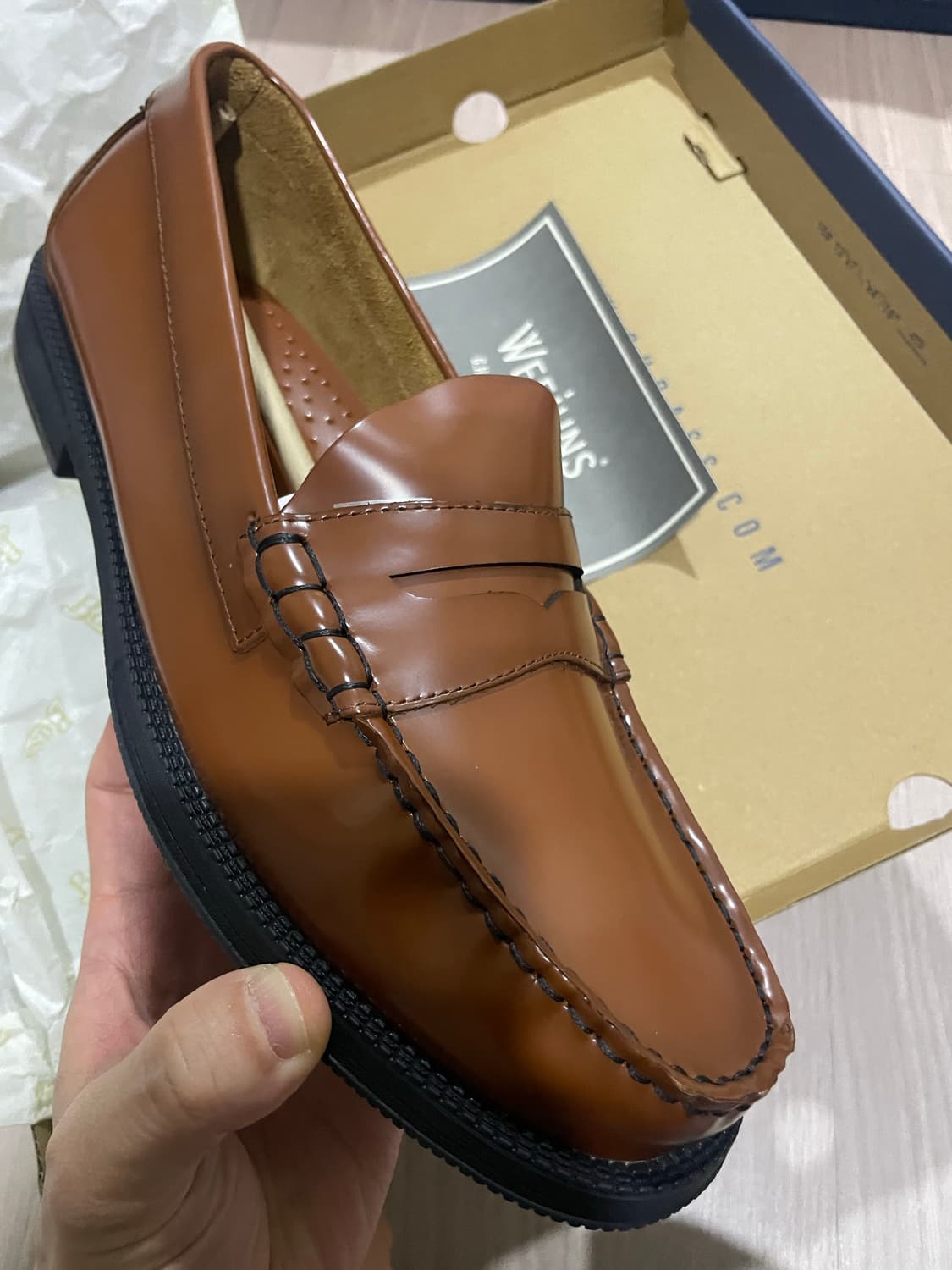 G.H. Bass Weejun II 브라운 페니 로퍼 270 상품이미지5