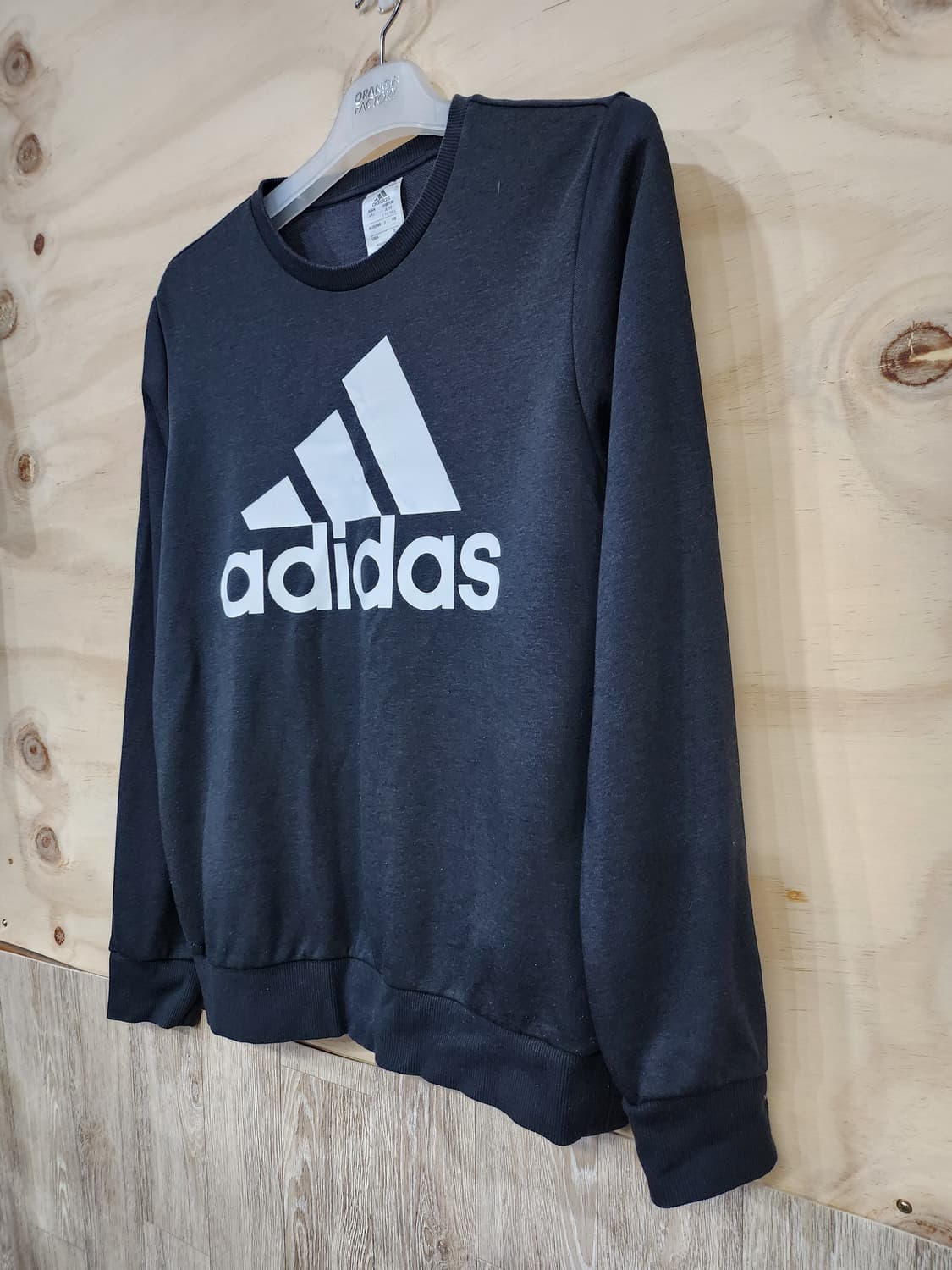 623) 아디다스 Adidas 남성 에센셜 로고 스웻티셔츠 상품이미지3