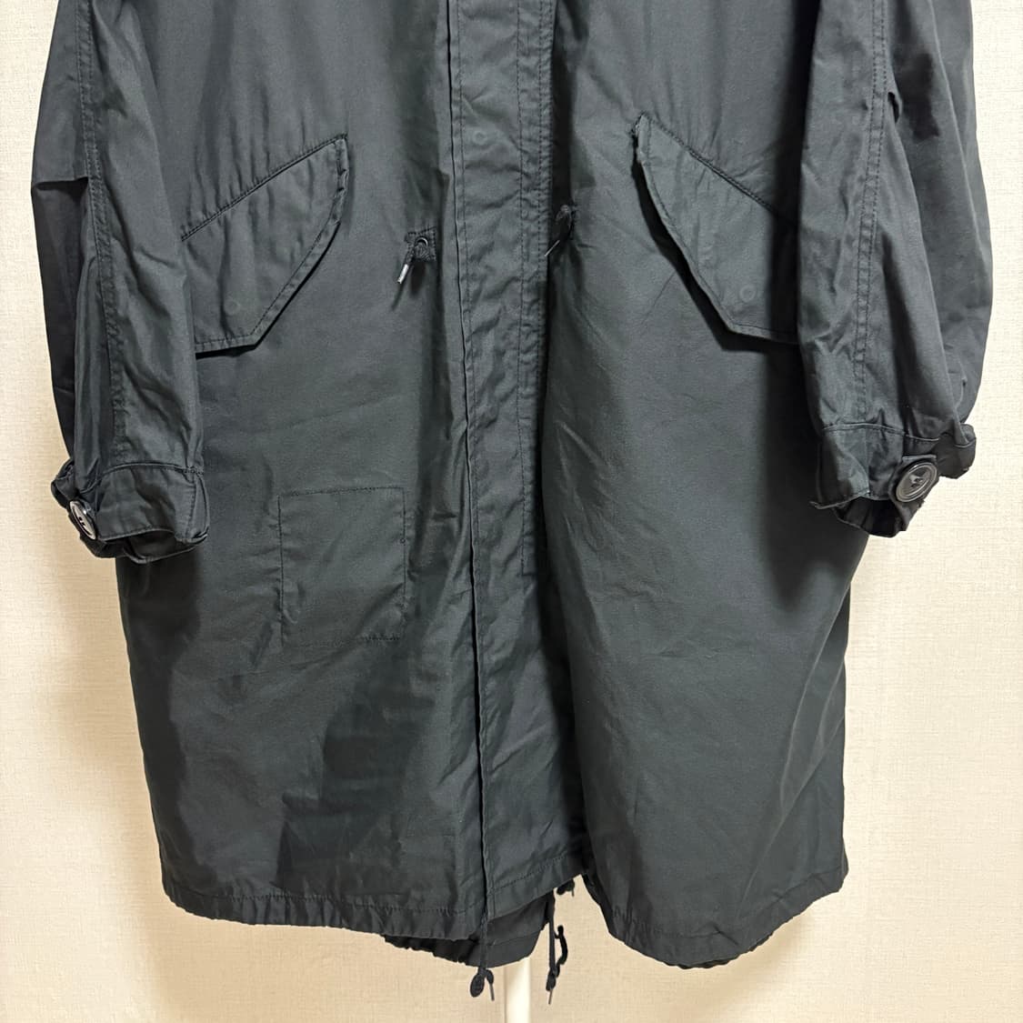 YMCLKY M65 피쉬테일 파카 / 블랙, M-R 상품이미지3