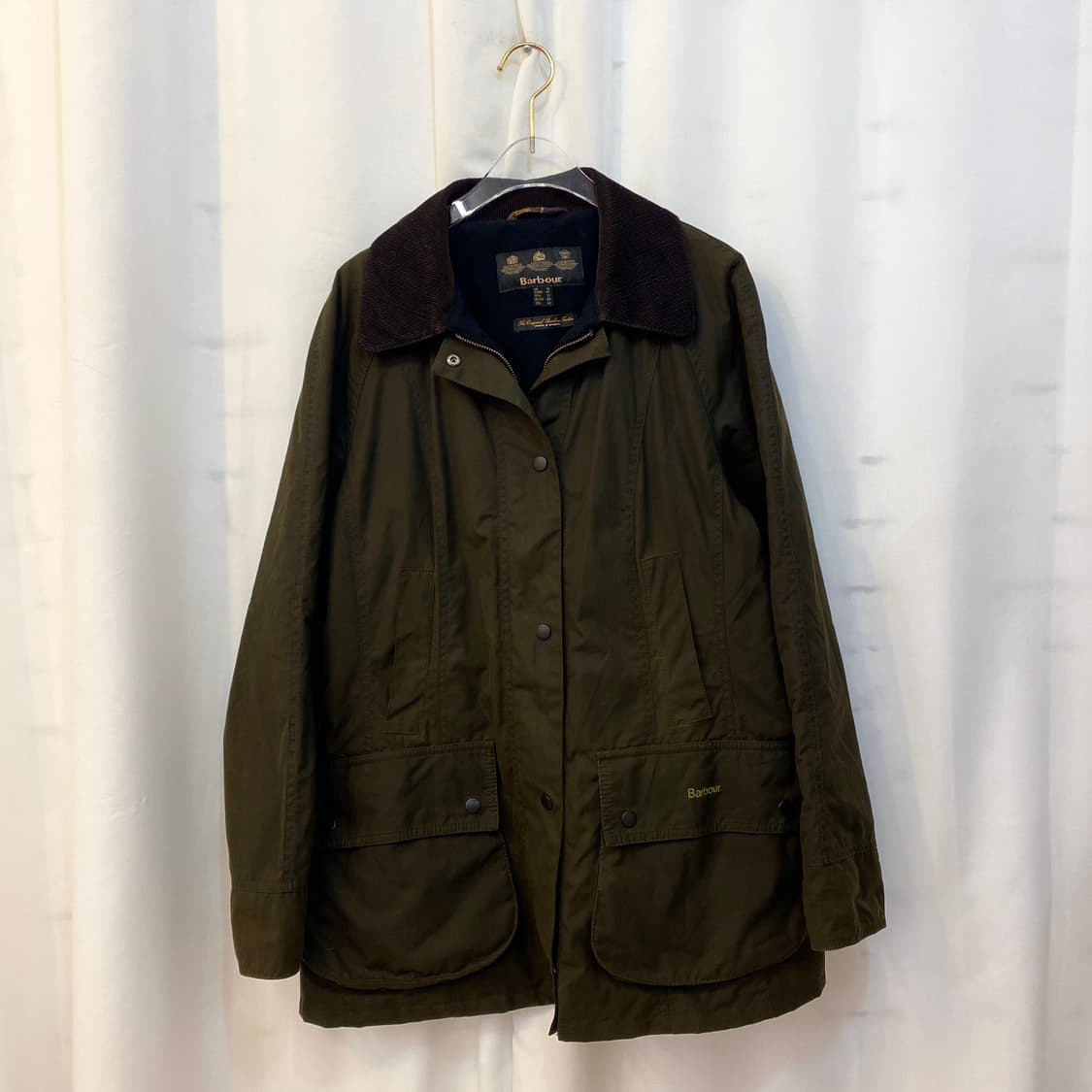 [95] 바버 비데일 왁스 자켓 M 상품이미지1