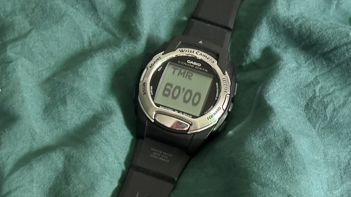 빈티지 카시오 카메라 시계 (casio wqv 3) 상품이미지7