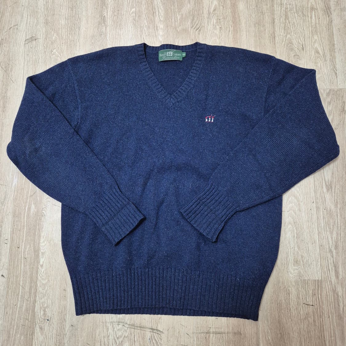 헨리코튼 남성 골프웨어 브이넥 니트 상품이미지1