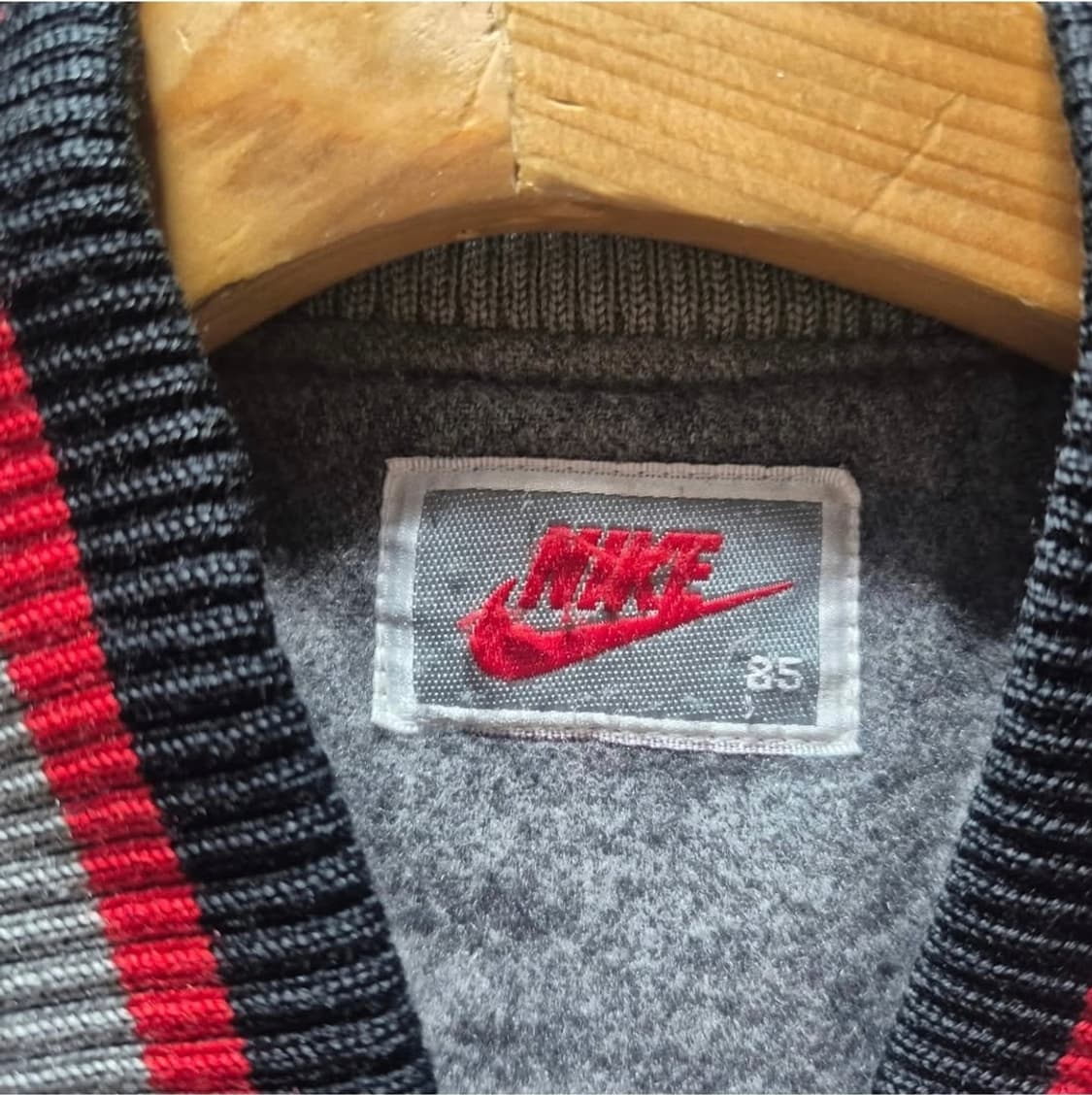 90's 나이키 삼나스포츠 에어조던 울 바시티 자켓 L 상품이미지3