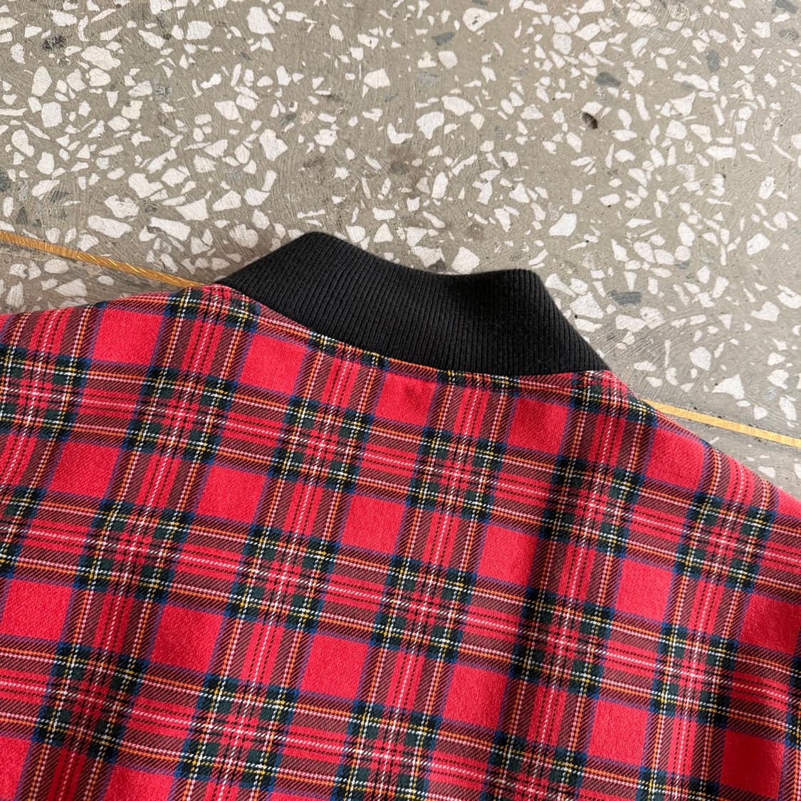 슈프림 타탄 체크 봄버 자켓 13aw 상품이미지7