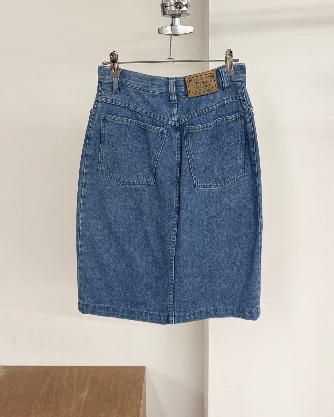 폴로 랄프로렌 데님 미디스커트  상품이미지4