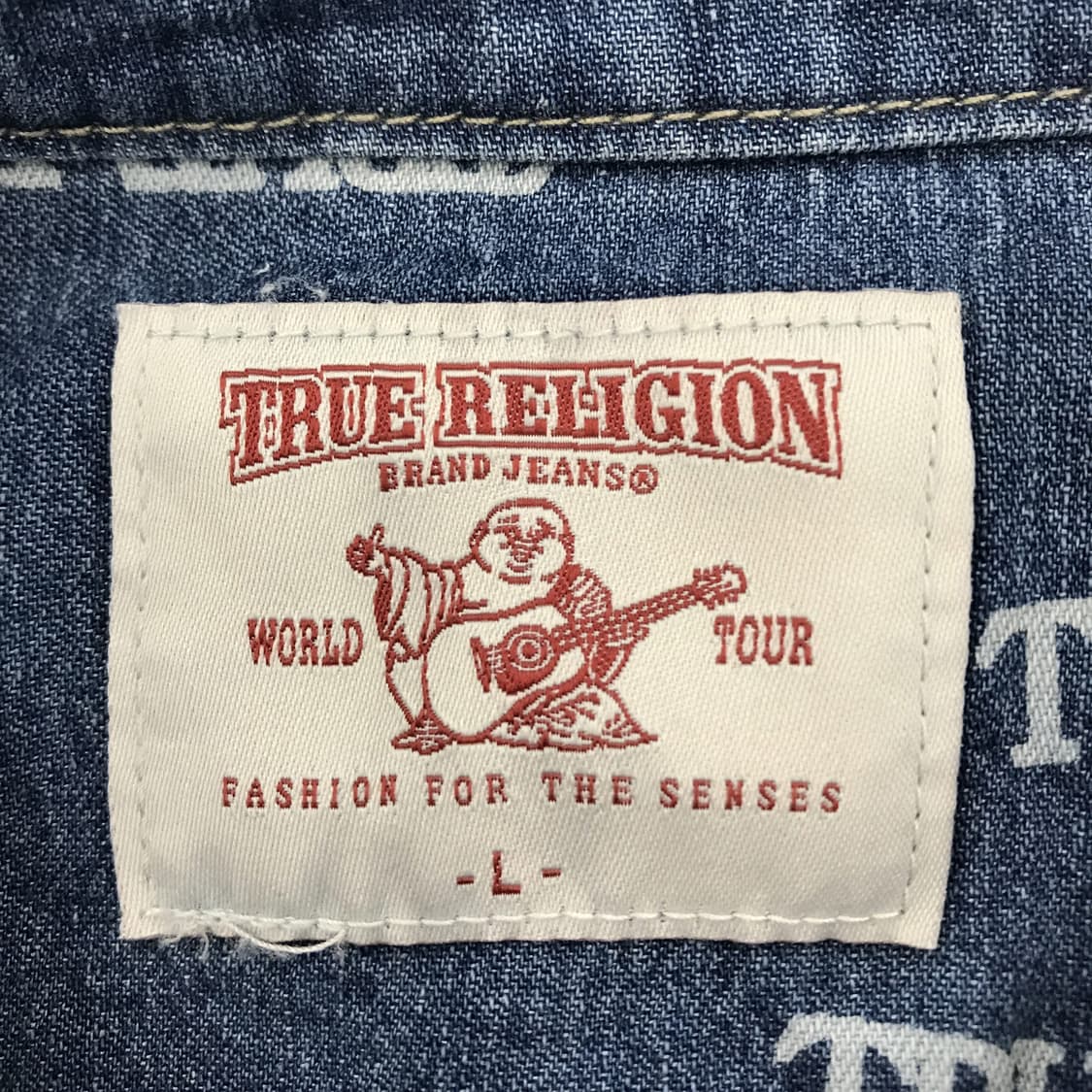 트루릴리전 데님셔츠 [여성L] 상품이미지6