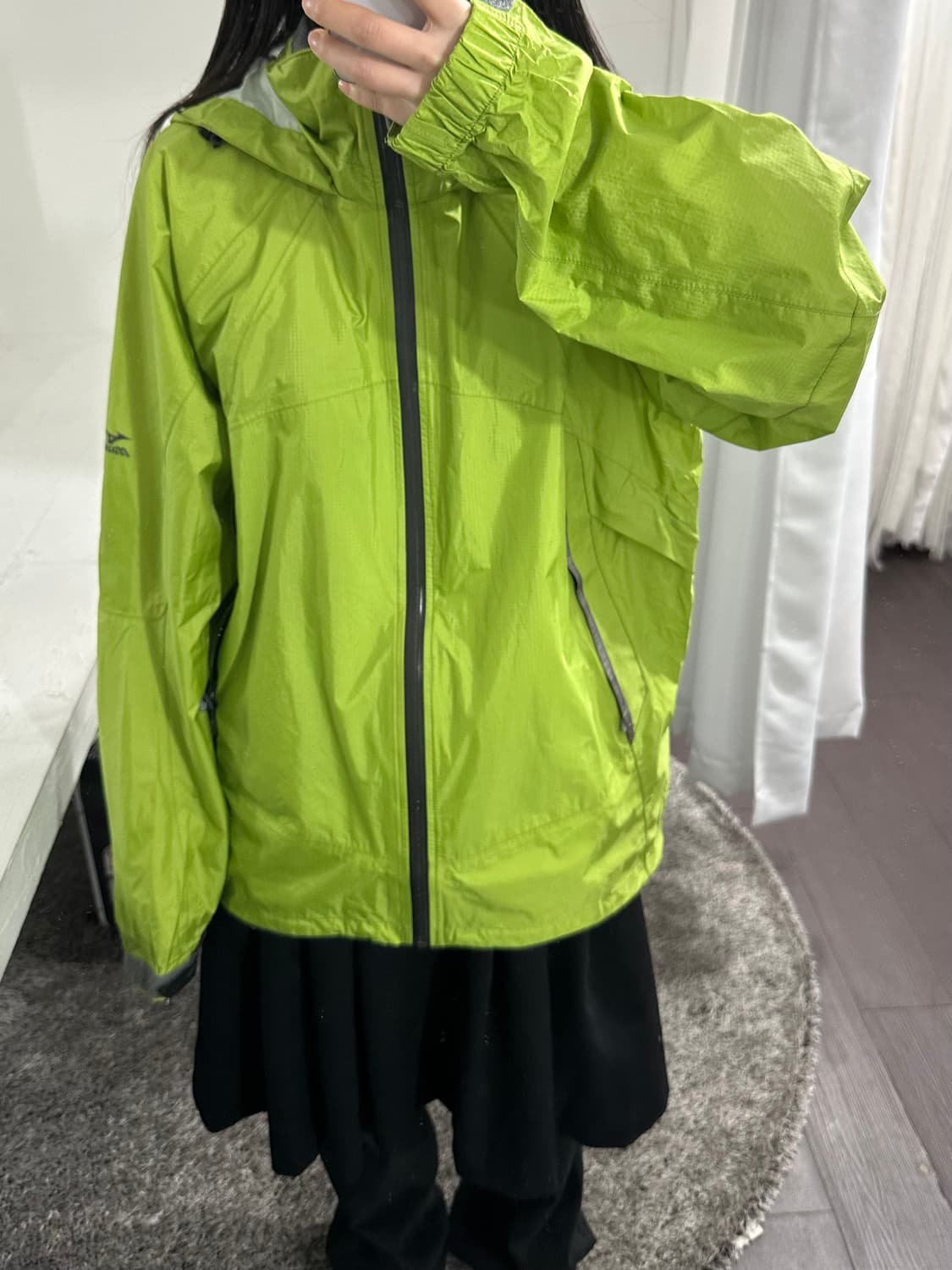 mizuno outdoor green hood jacket 상품이미지1