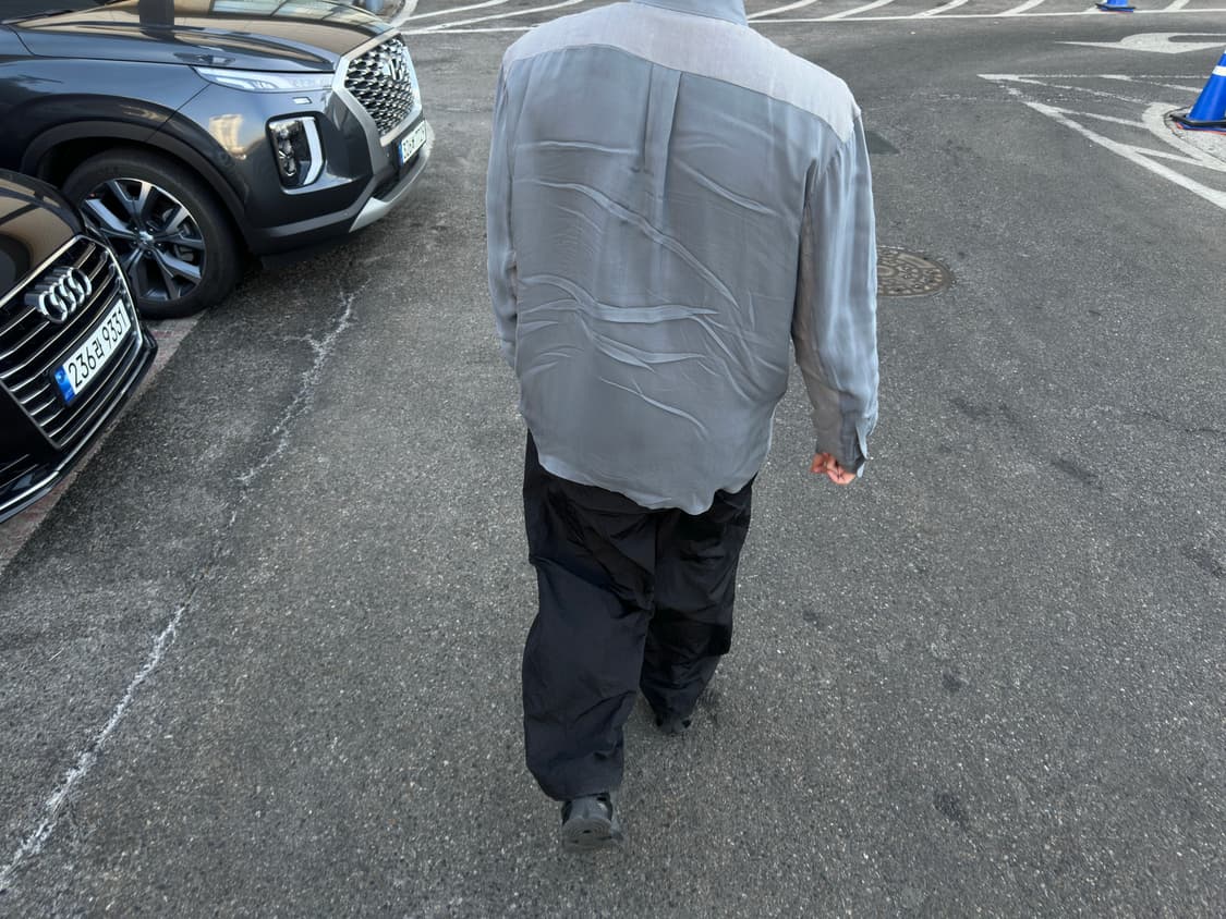 XLIM 엑슬림 EP.5 01 큐프라 릴렉스 핏 셔츠 그레이 상품이미지6