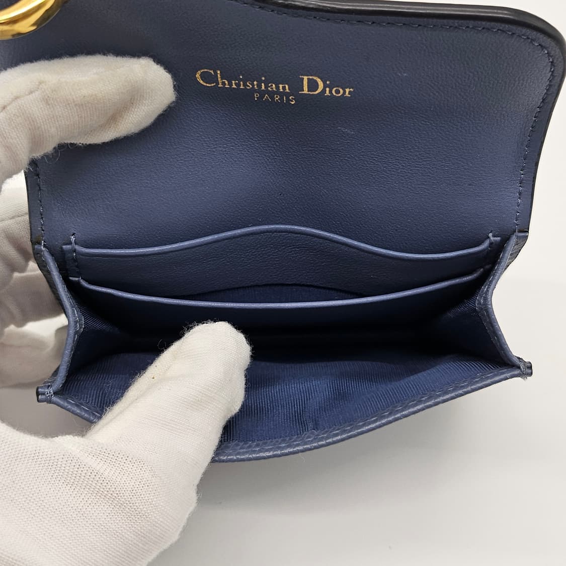 정품 디올 새들 플랩 카드지갑 상품이미지9