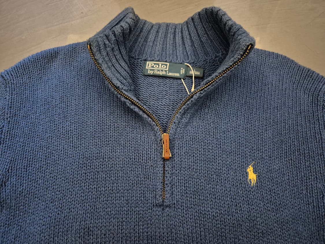 폴로랄프로렌 하프 니트 짚업 상품이미지3