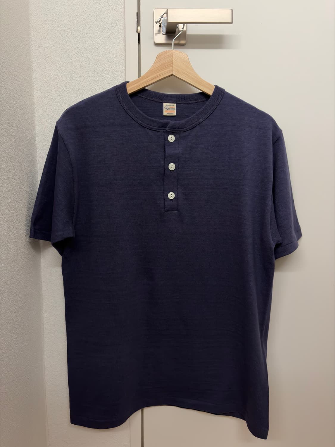 [새상품] 웨어하우스 Lot 4601 헨리넥 Navy 상품이미지1