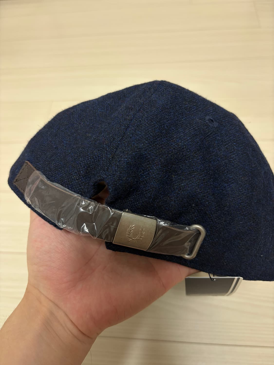 프레드페리 6패널 울 캡 네이비 새상품 상품이미지2