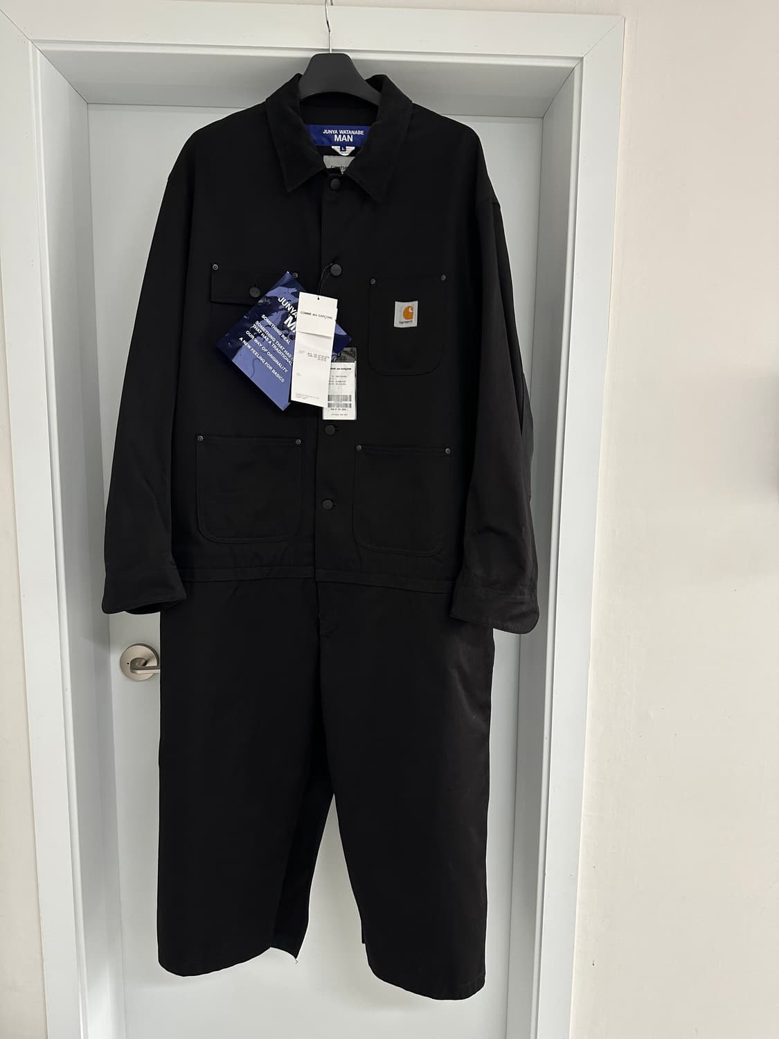 준야와타나베 칼하트 점프수트형 롱자켓 상품이미지5