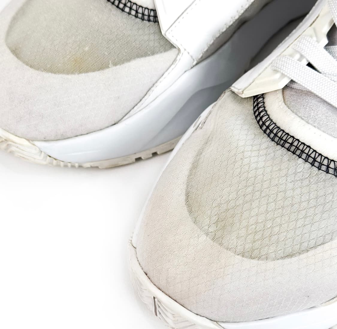 [7] Fendi 펜디 남성 플로우 나일론 로우탑 스니커즈 화이트 상품이미지7