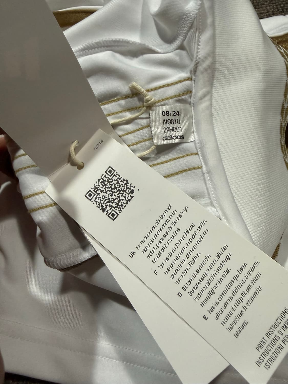 Adidas 아디다스 LAFC 어웨이 노마킹 유니폼 상품이미지6