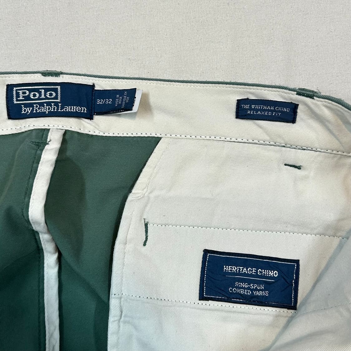 34inch) 폴로 랄프로렌 빈티지 복각 치노 팬츠 릴렉스핏 상품이미지9