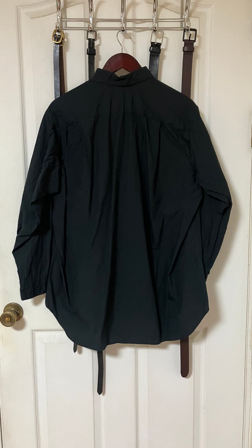 [S] kaval 카발 데일리 셔츠 블랙 상품이미지2