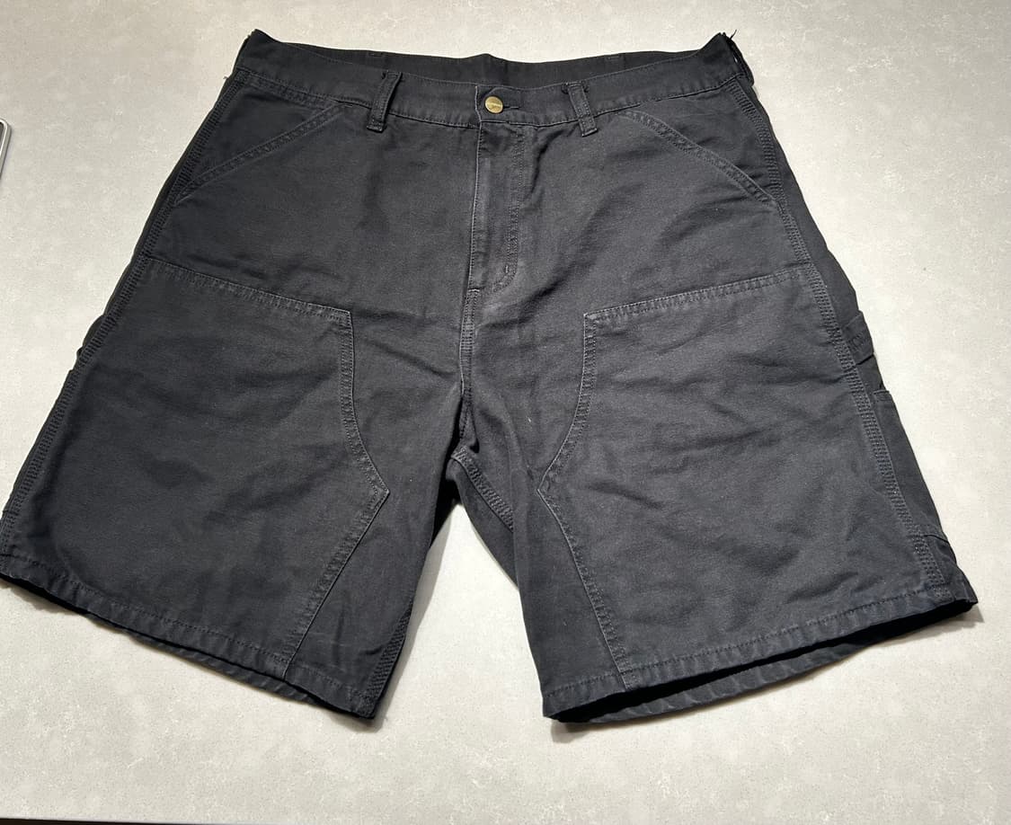 칼하트WIP 더블니 쇼츠 허버드  상품이미지1