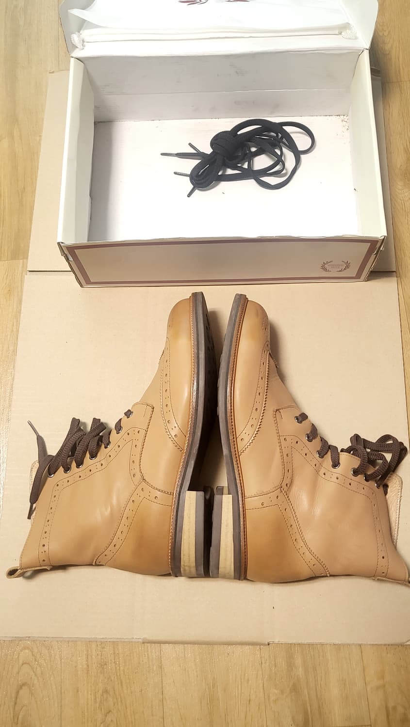 로맨틱무브 남성 윙팁 부츠(사이즈 260mm) 상품이미지3