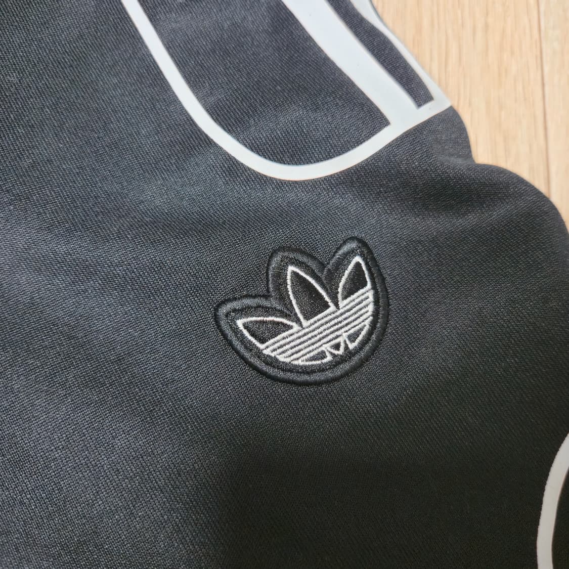 S) 아디다스 블랙 불꽃 트레이닝 조거 팬츠 상품이미지7