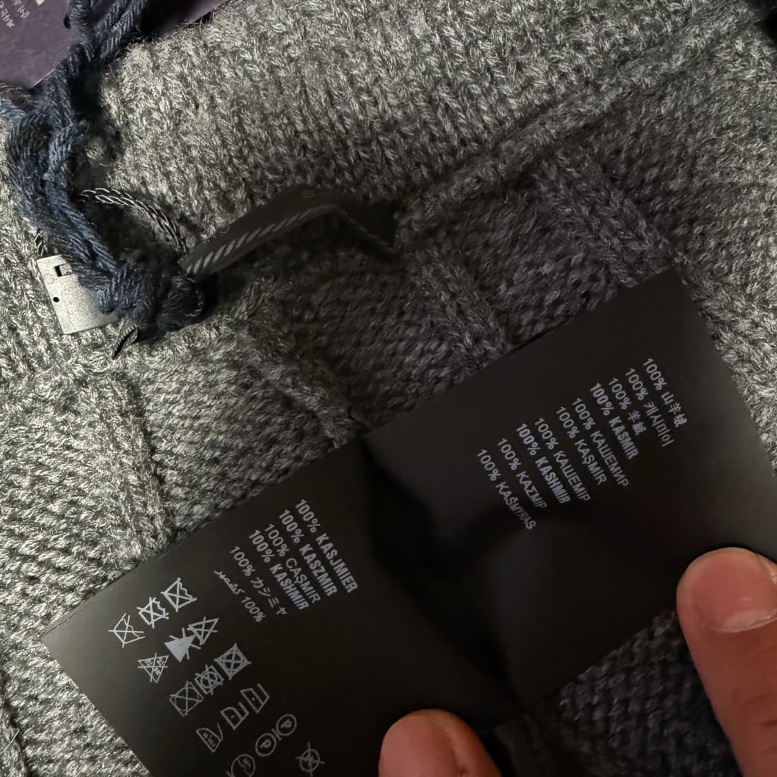 PRADA 프라다 캐시미어100 니트 반바지 새상품 상품이미지7