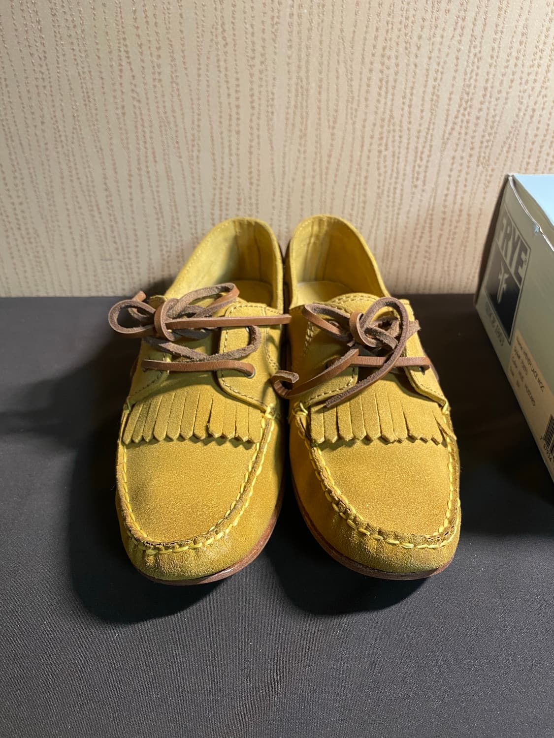 Frye wendy lace moc mustard 250 상품이미지2