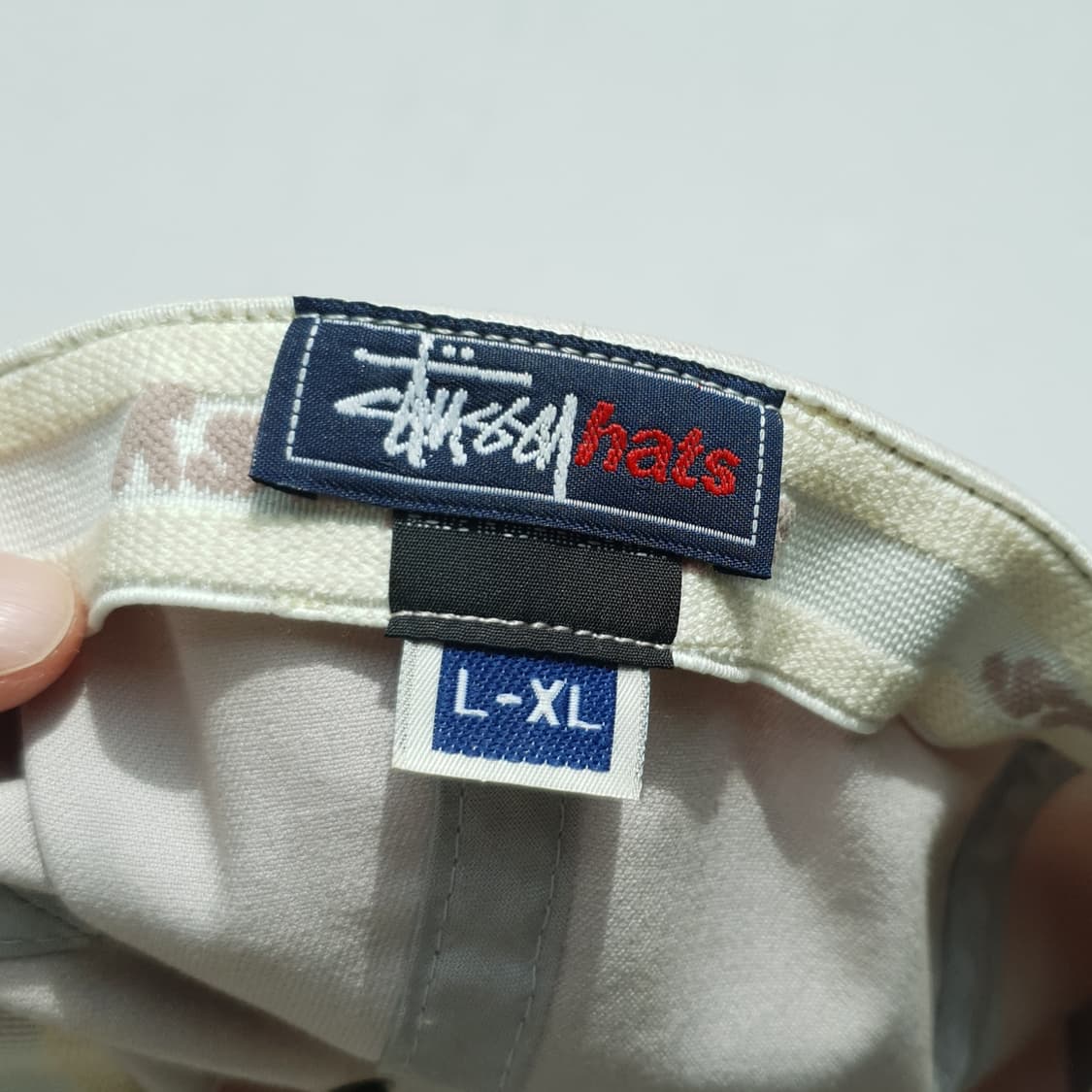 90s STUSSY flexfit pannel cap 상품이미지10