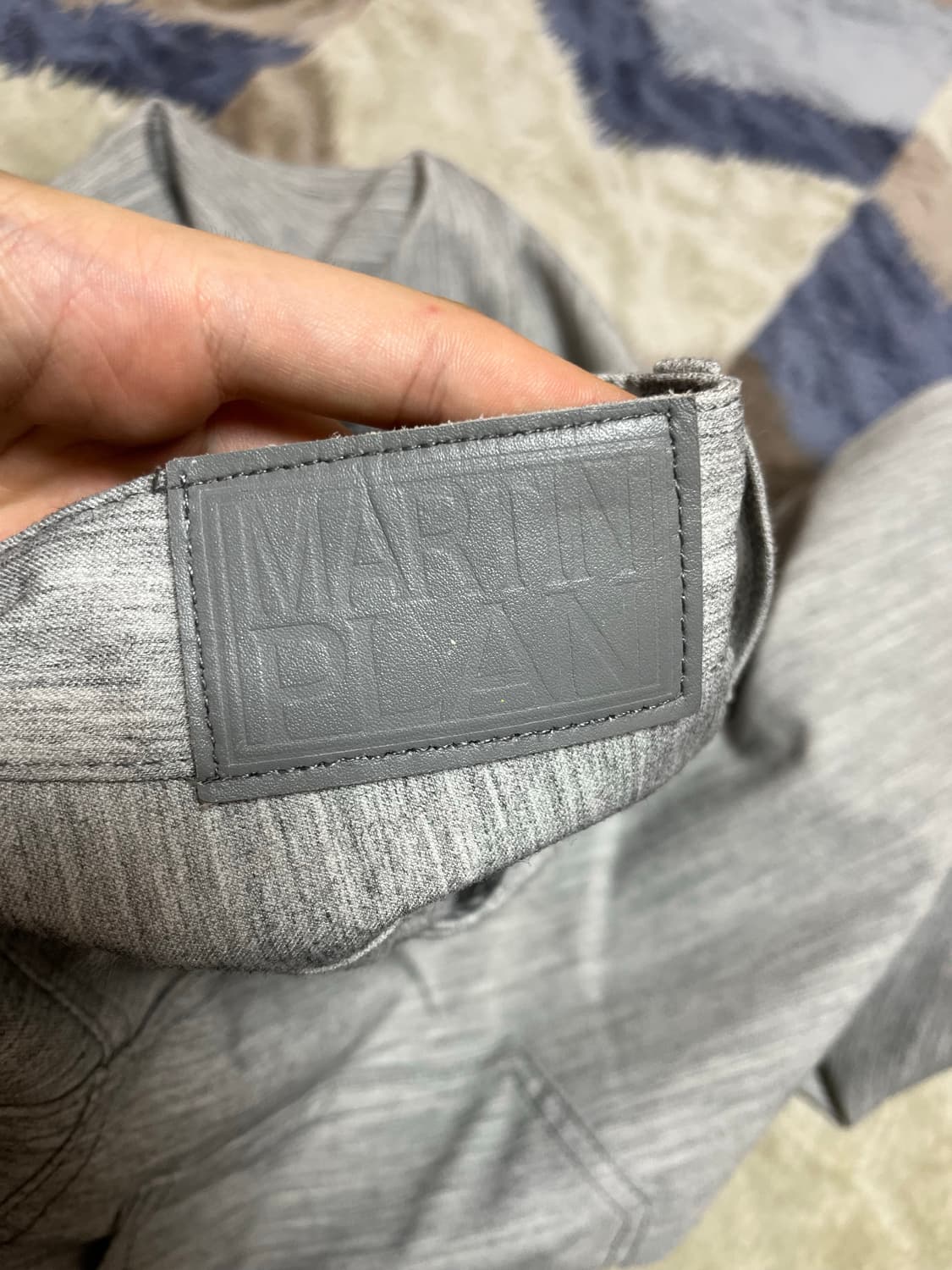 [32] 마틴플랜 린넨 라이크 데님 그레이 판매합니다 상품이미지4