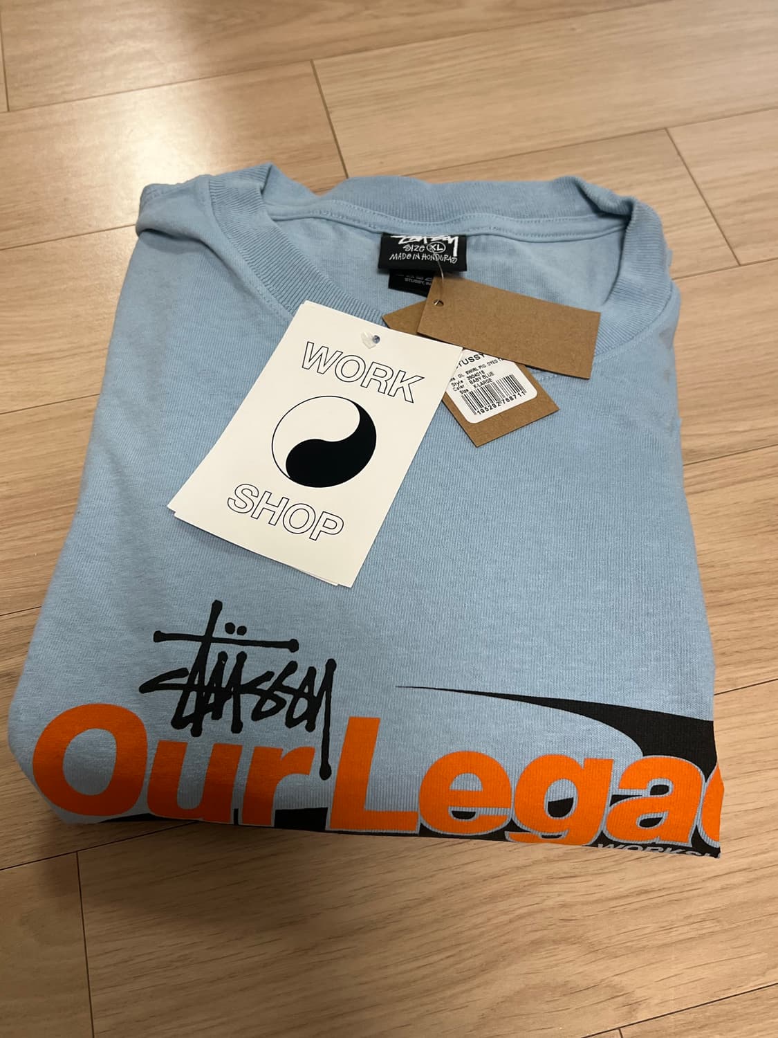 스투시 아워레가시 워크샵 티셔츠 XL 상품이미지3
