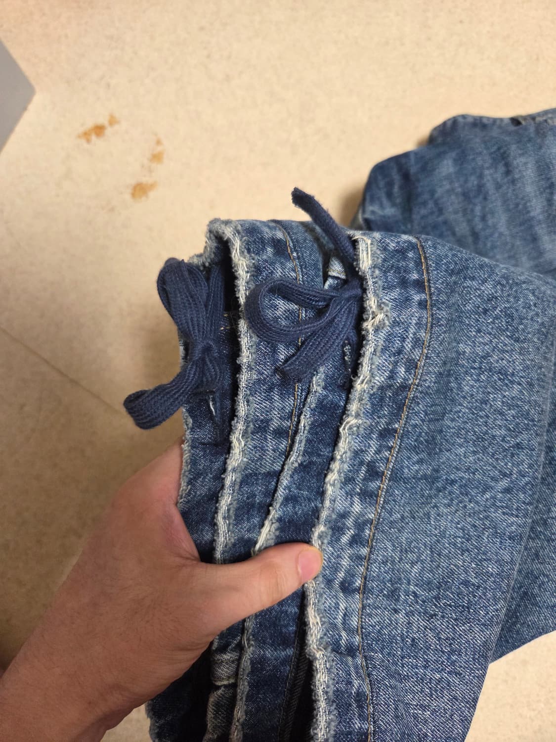 논노드 더블포켓 데님팬츠 1사이즈  상품이미지3