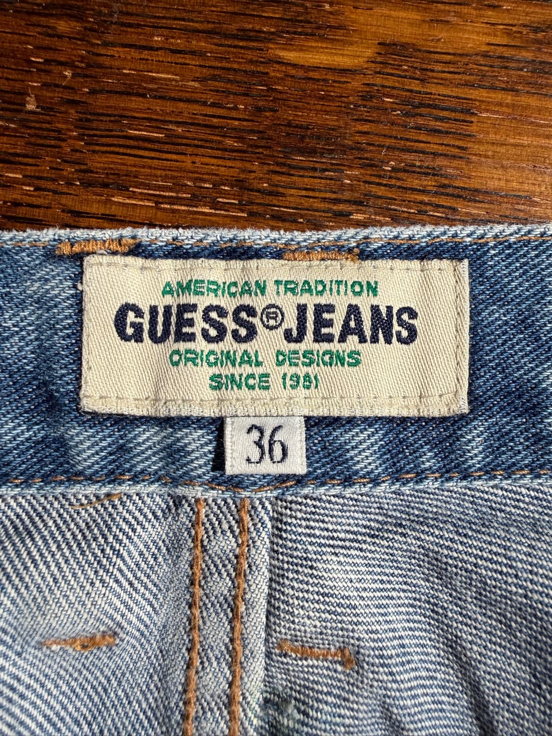 90s Guess Green Label(34, Made In Japan) 상품이미지6