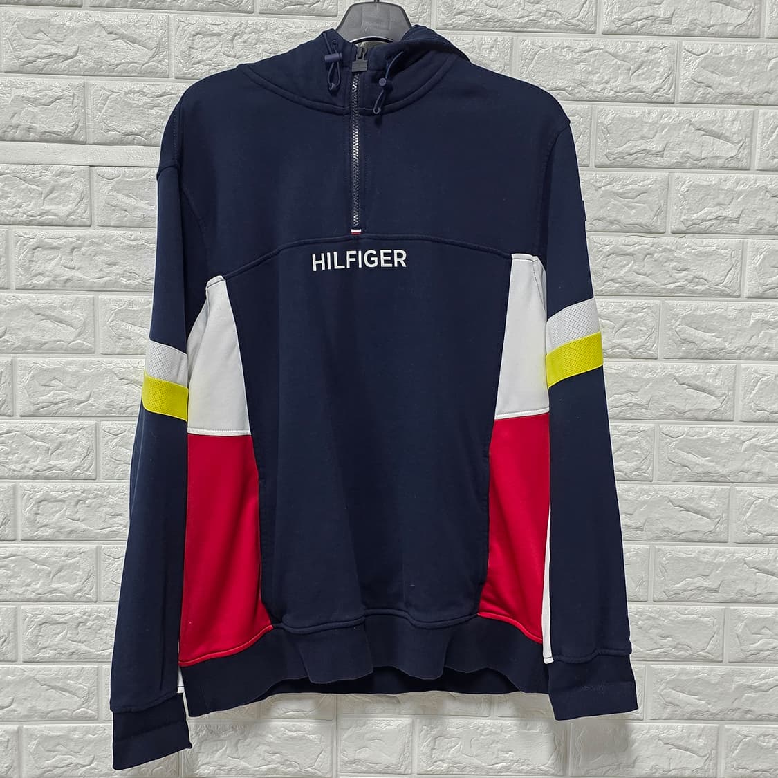 택포) 타미힐피거 남성 하프집업 XL 아노락 상품이미지1