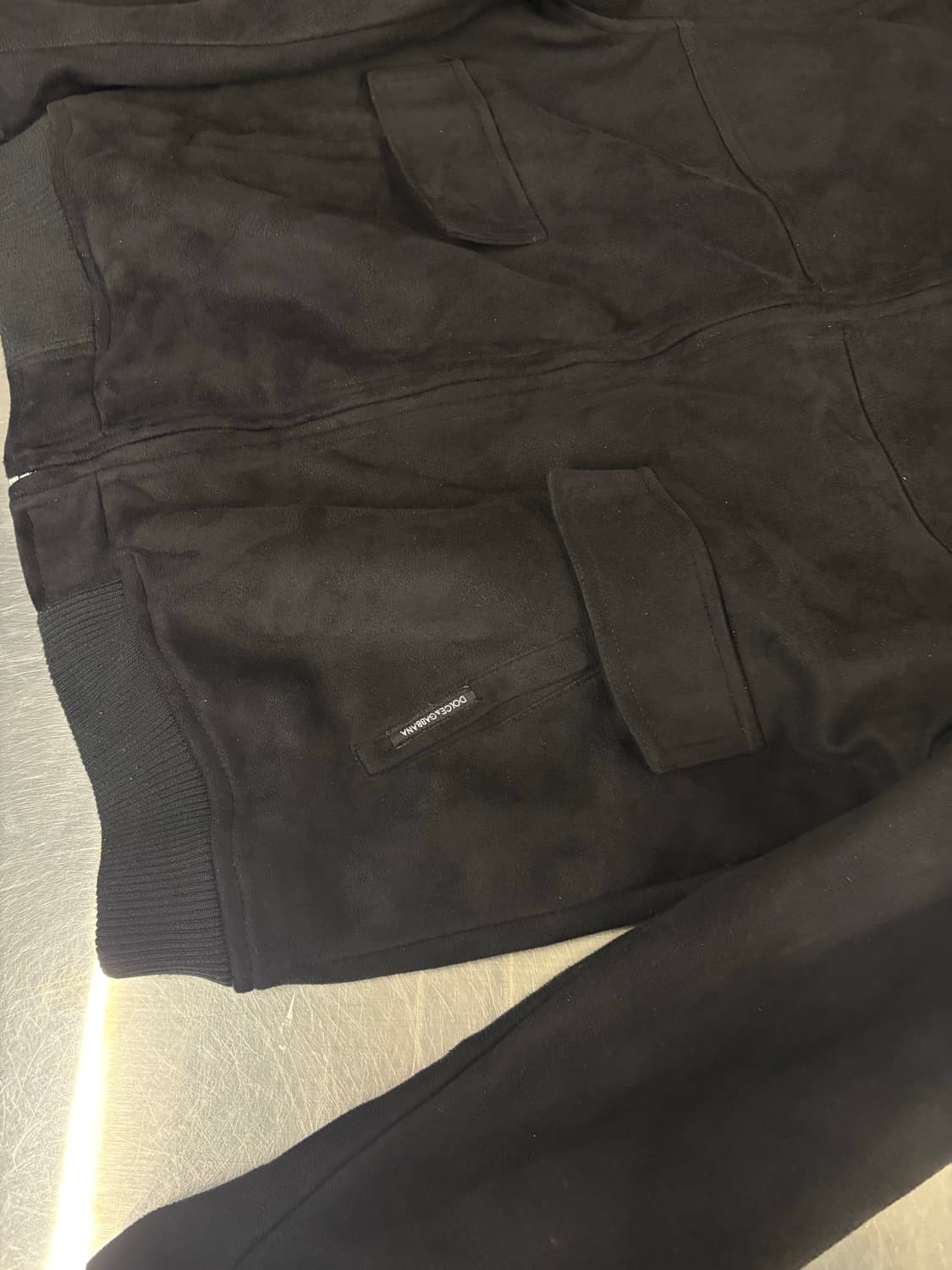 돌체앤가바나 스웨이드 블루종 자켓 상품이미지3