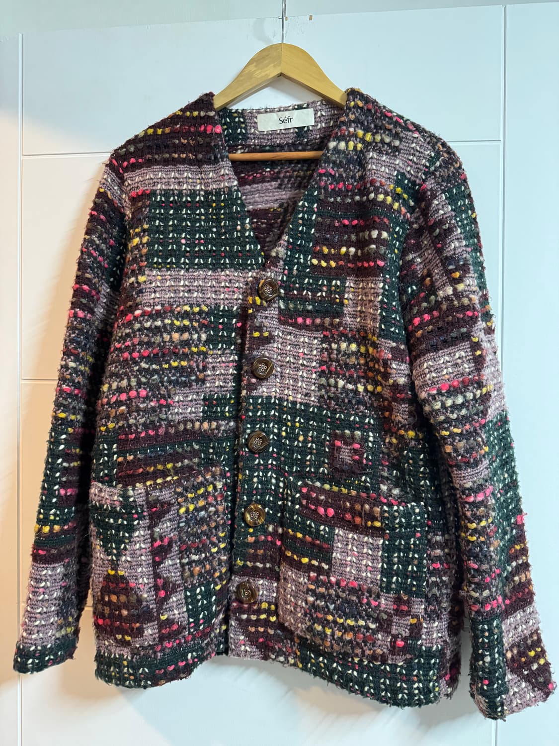 세퍼(séfr) 울 가디건 / S 상품이미지4