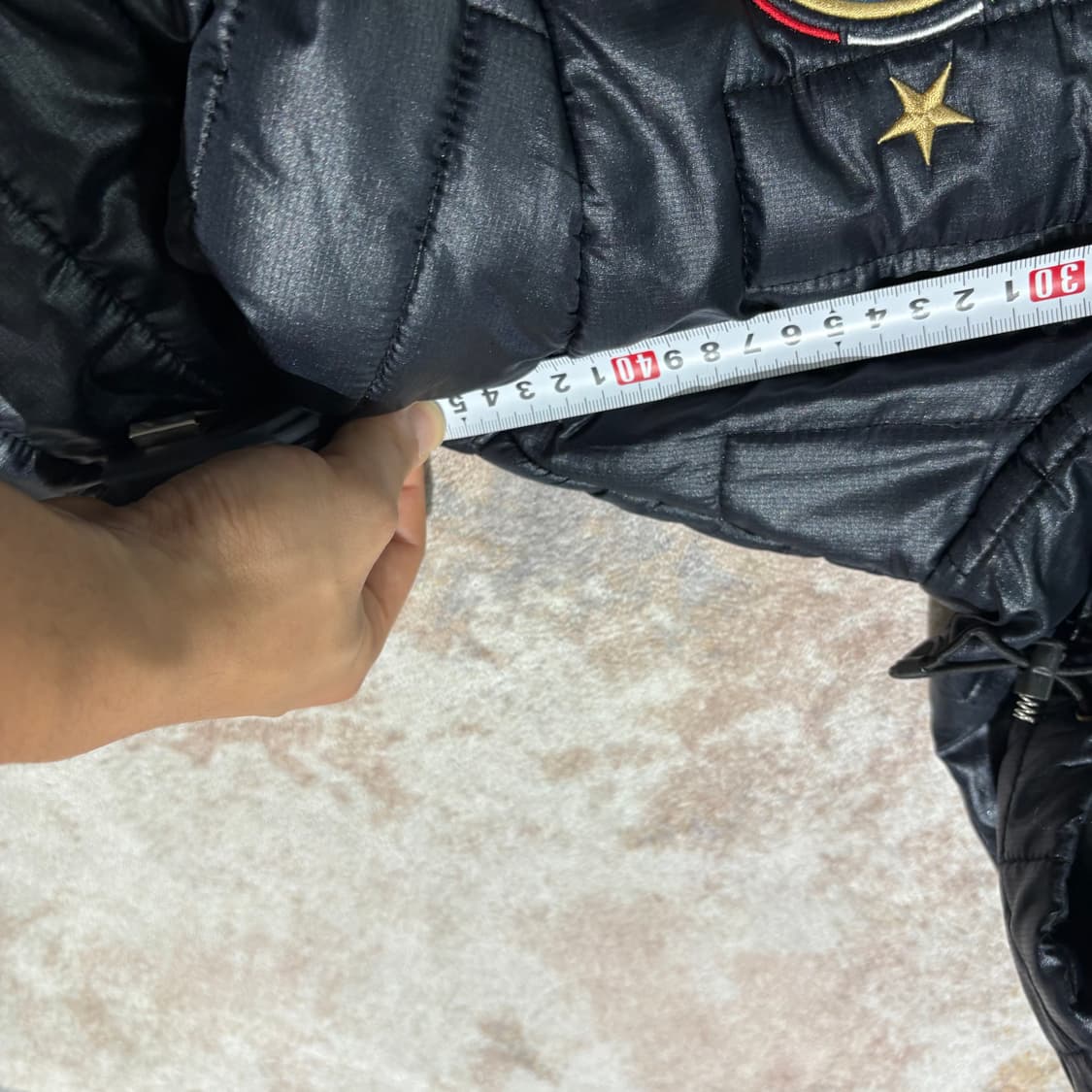 나이키 인터밀란 유광 후드 경량패딩 상품이미지8