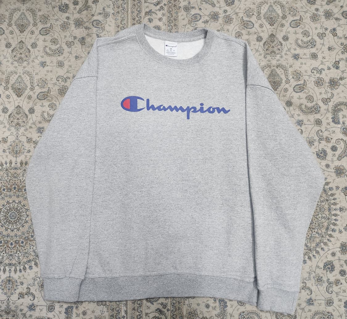 champion 챔피온 그레이 맨투맨 2X 상품이미지1