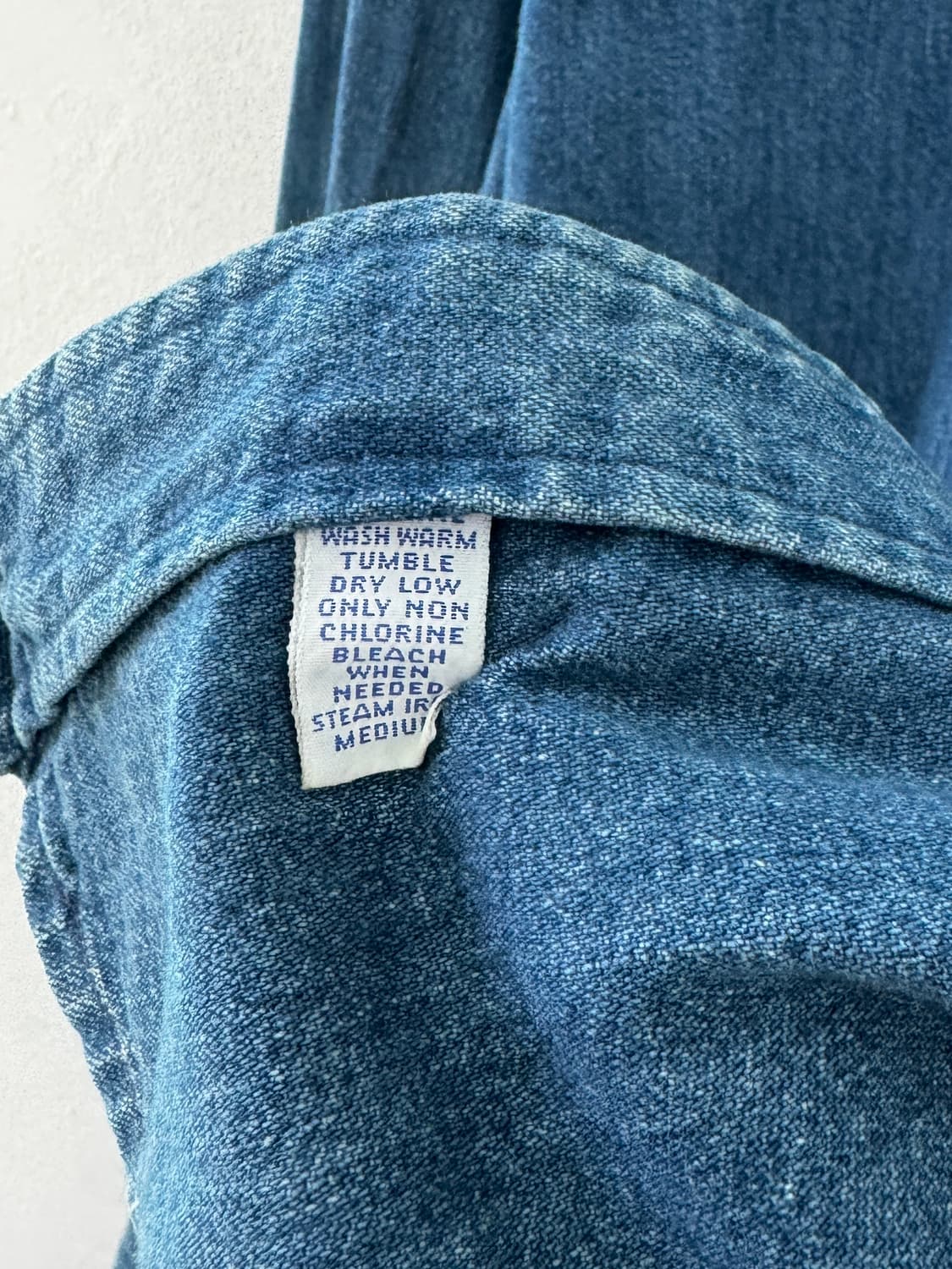 폴로 데님 셔츠 made in USA 상품이미지6