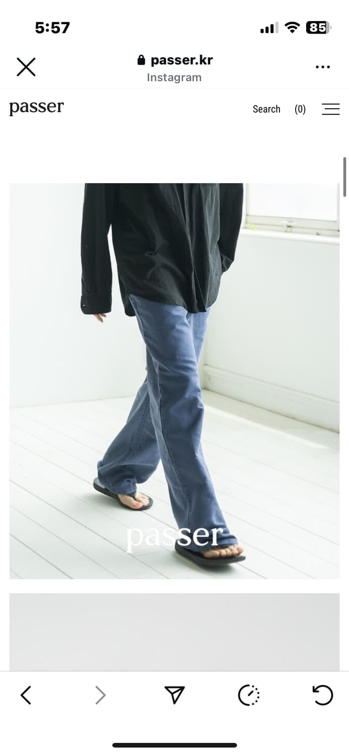 Moleskin Cotton Denim FADE BLUE 상품이미지6