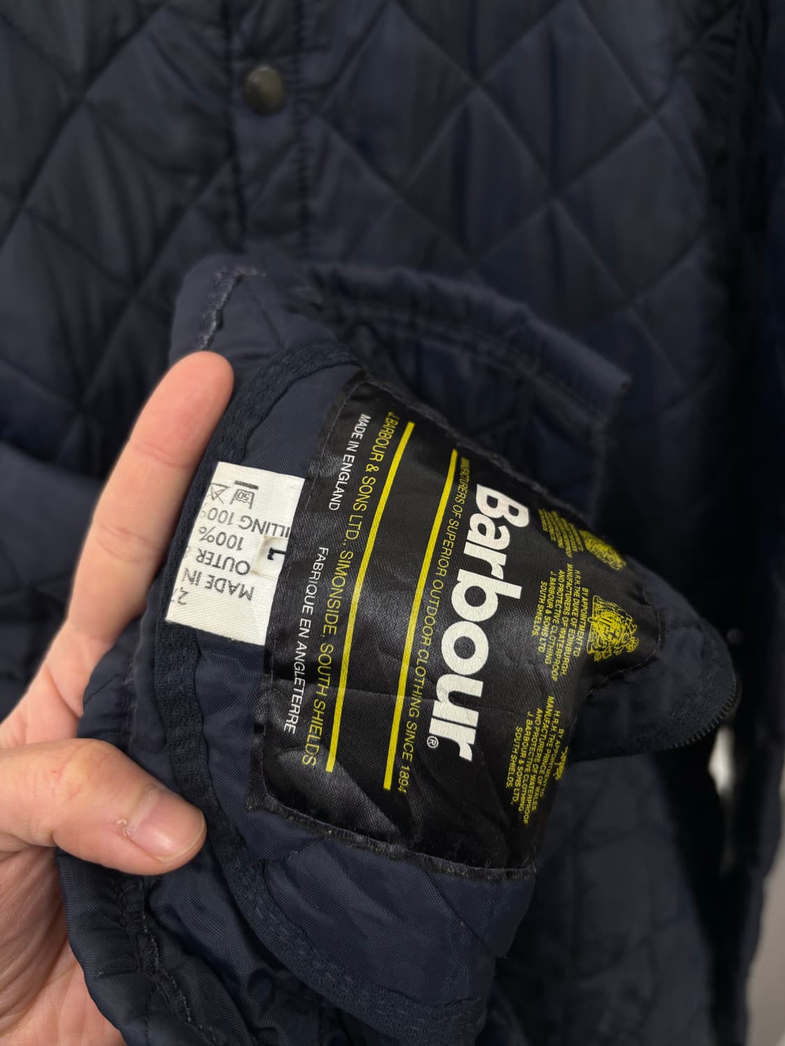 Barbour 바버 퀄팅 자켓 상품이미지7